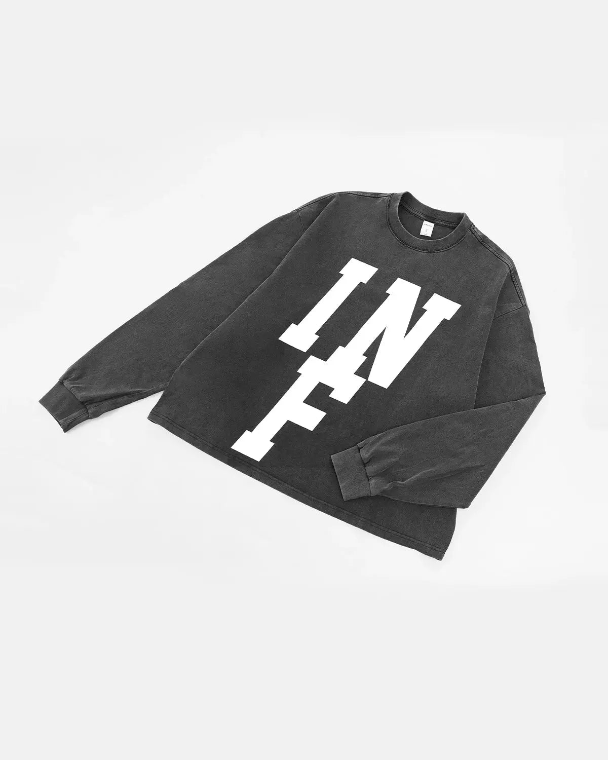 Reflective Logo Acid Wash Tees | Inflation Streetewear