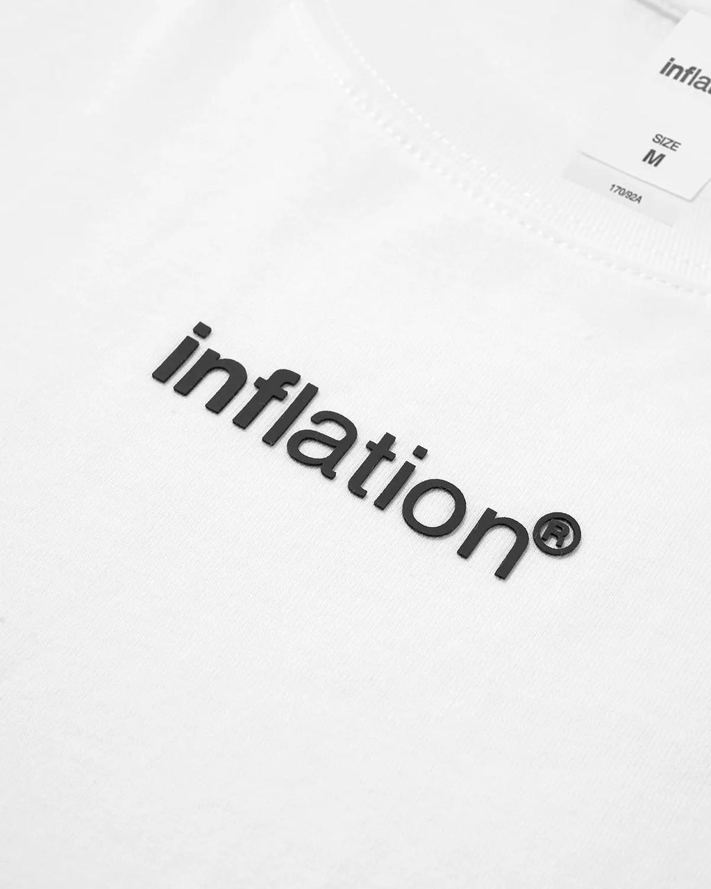 White Logo Boxy Tees | Inflation Streetwear