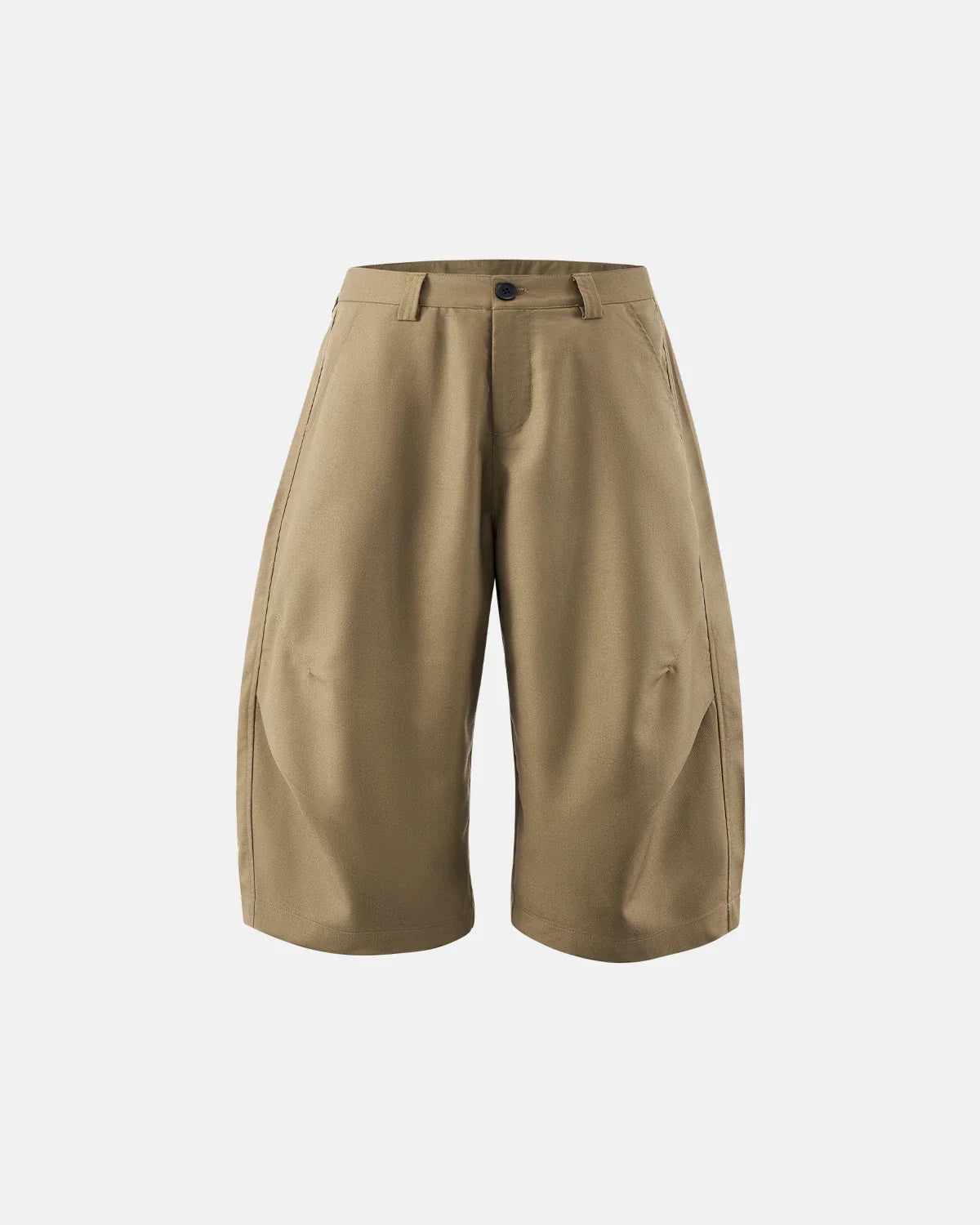Pleated Barrel Tailored Bermuda Shorts | Inflation Streetwear