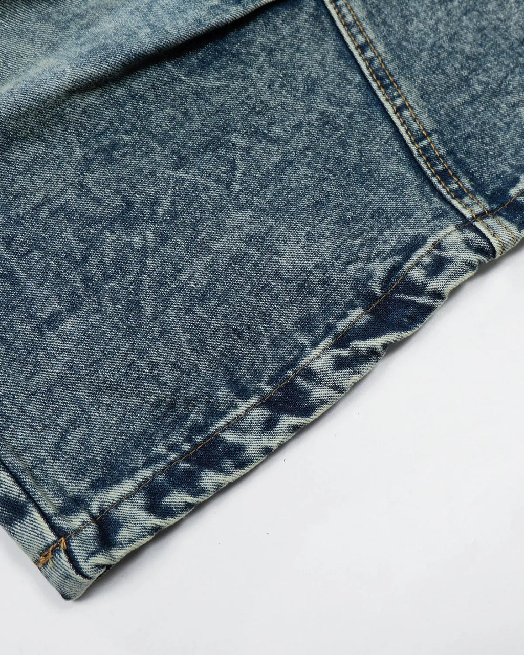 Studded Washed Long Baggy Jorts | Inflation Streetwear