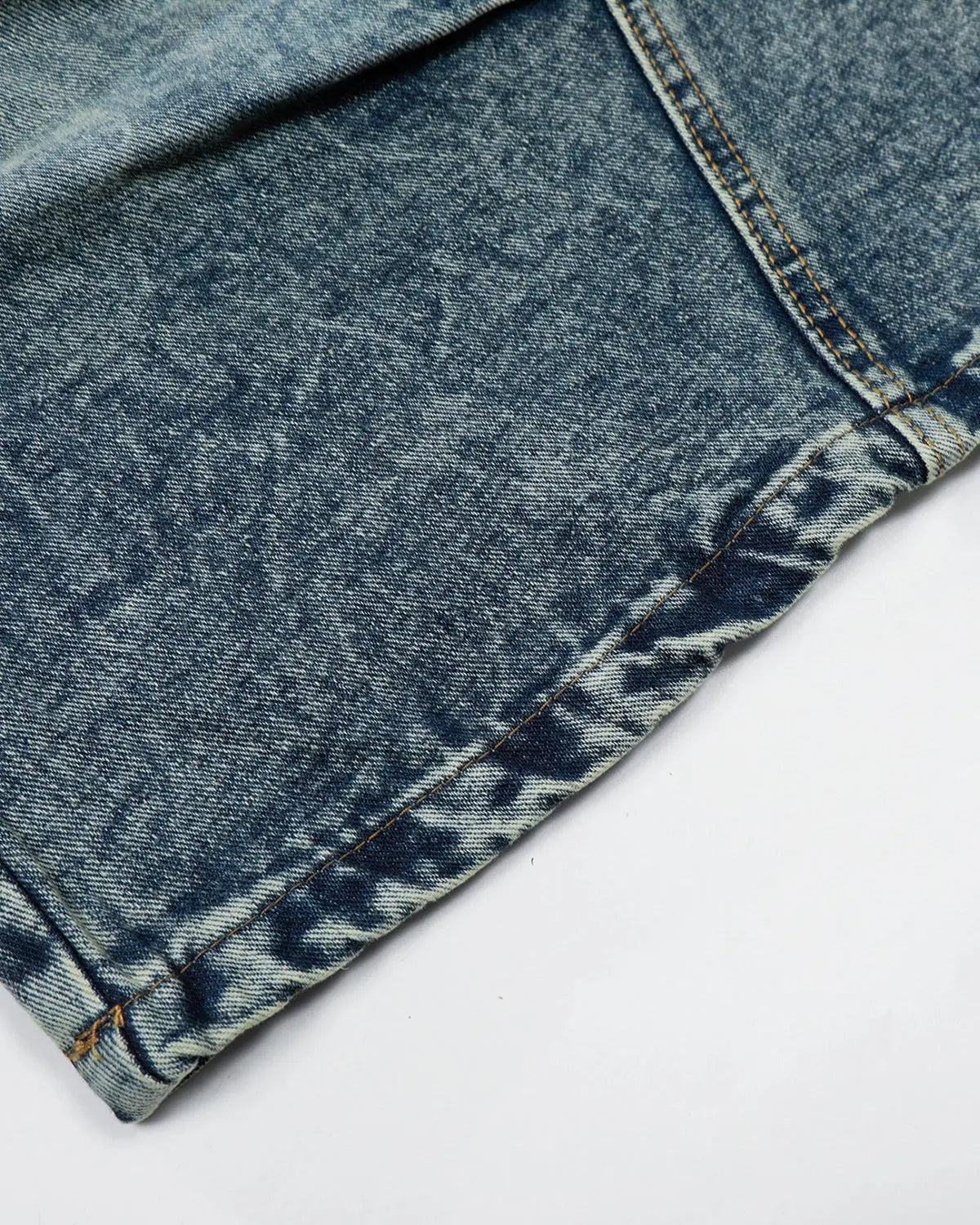 Studded Washed Long Baggy Jorts | Inflation Streetwear