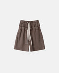 Double Waist Acid Wash Sweat Shorts | Inflation Streetwear