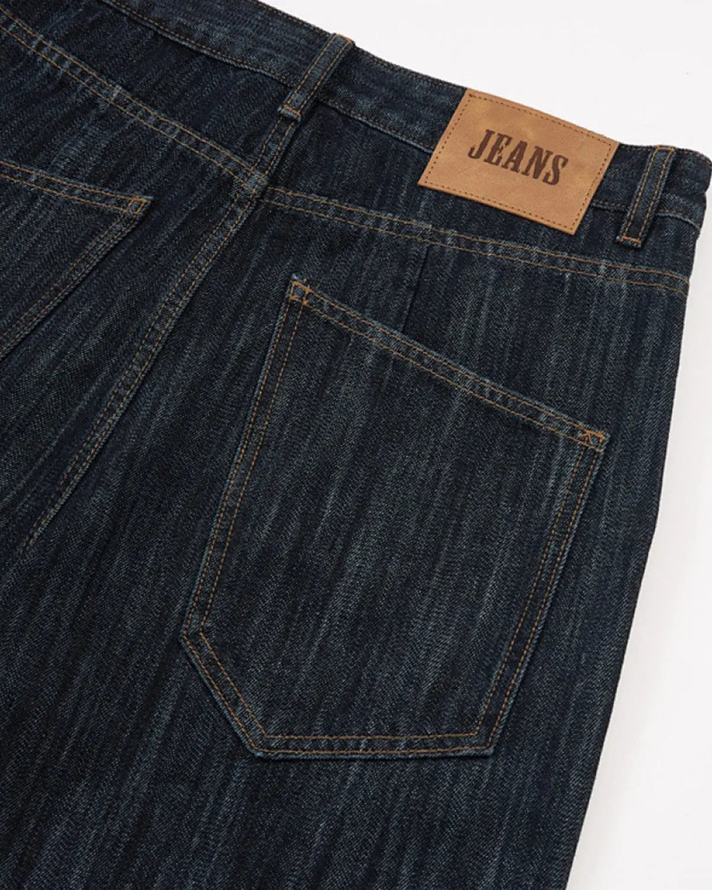 Dark Indigo Wide Bootcut Jeans | Inflation Streetwear