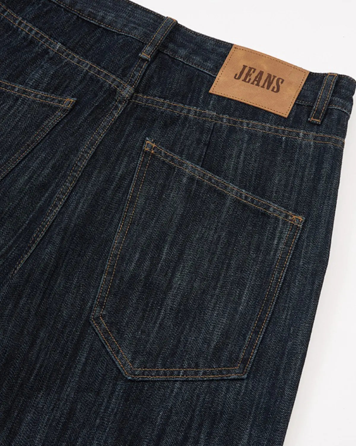 Dark Indigo Wide Bootcut Jeans | Inflation Streetwear