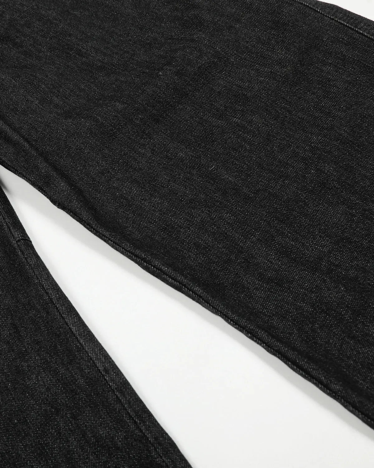 Pleated Raw Baggy Jeans | Inflation Streetwear