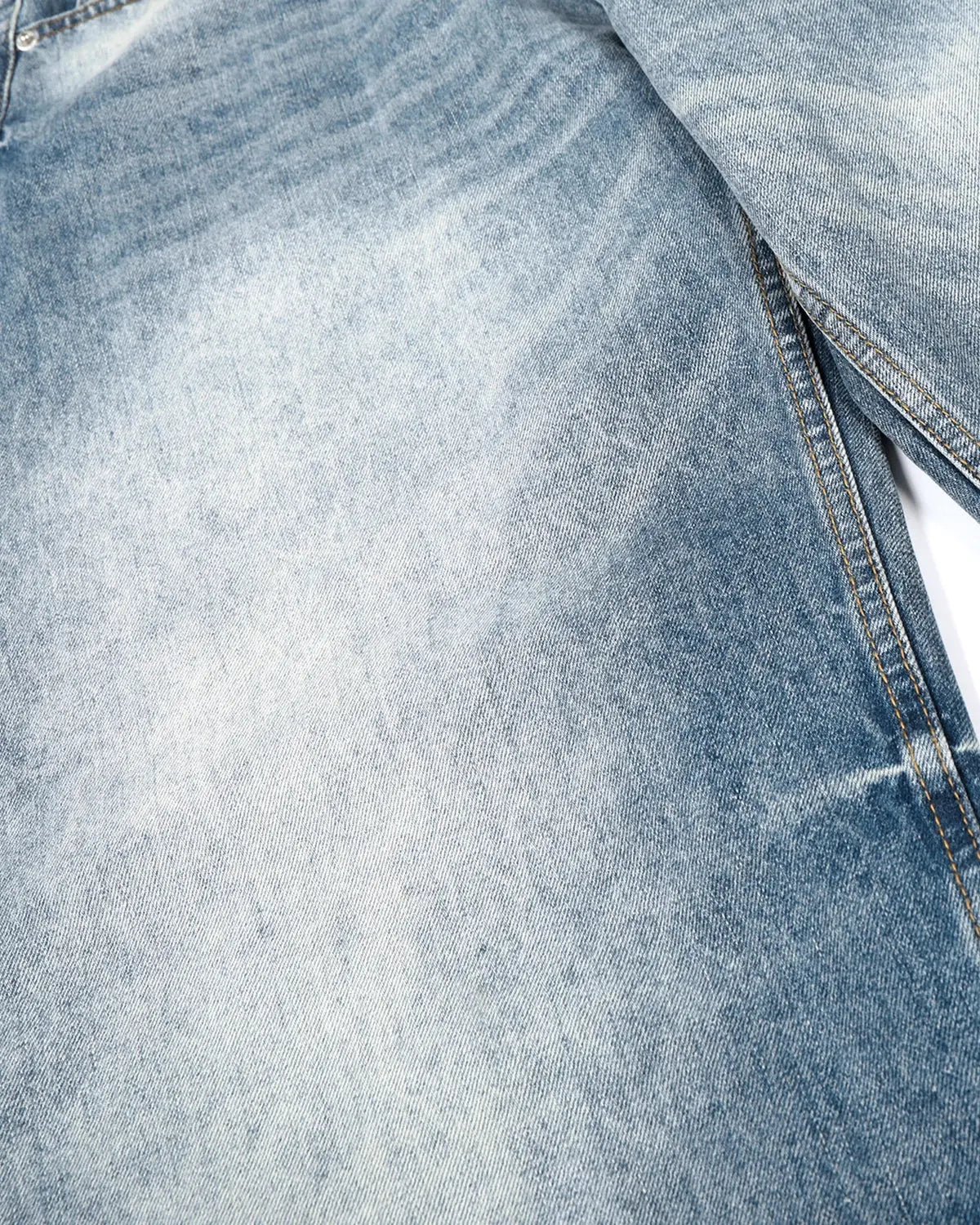 Acid Washed Whisker Clasp Barrel Jeans | Inflation Streetwear