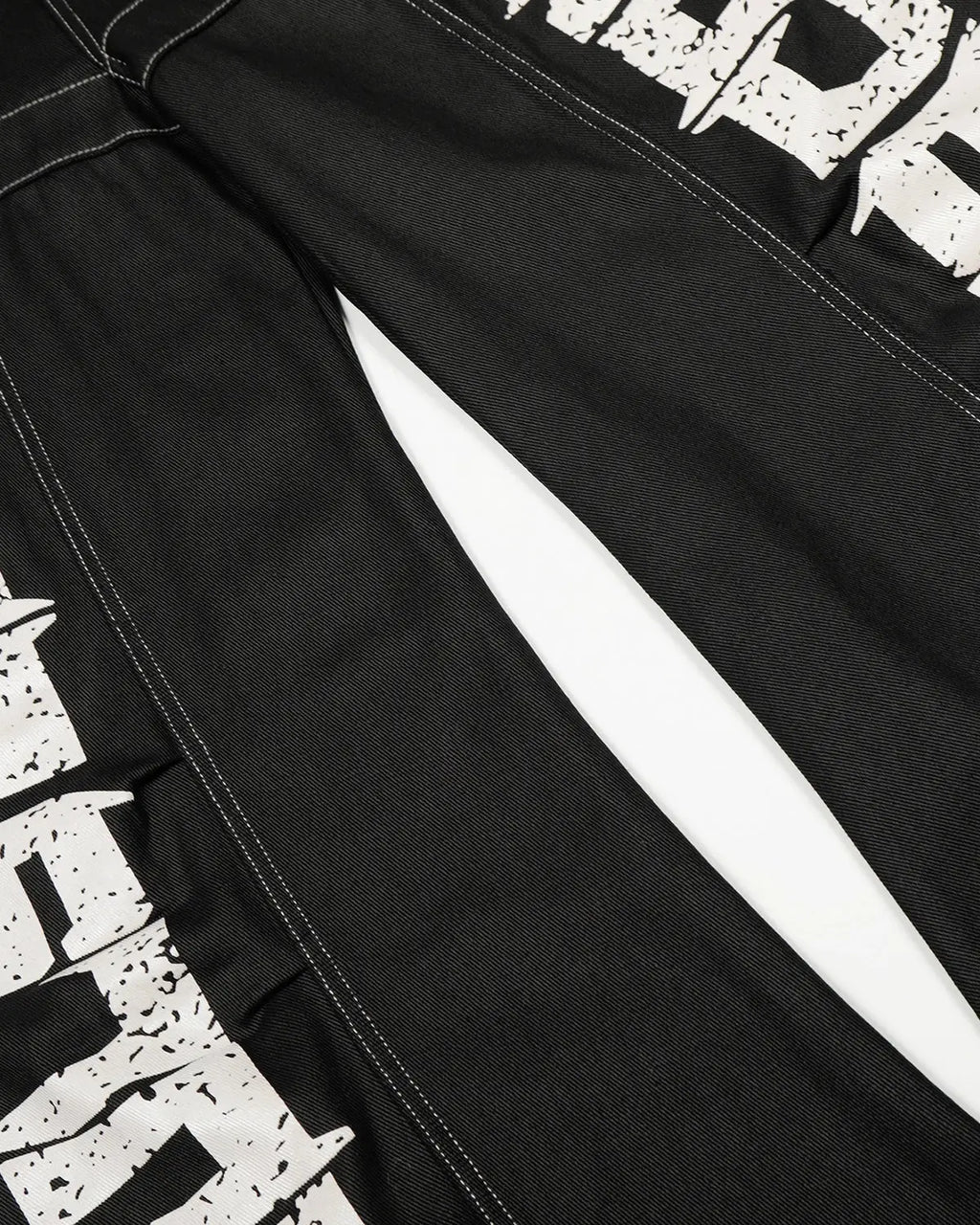 Letter Graphic Cargo Barrel Jeans | INFLATION Streetwear