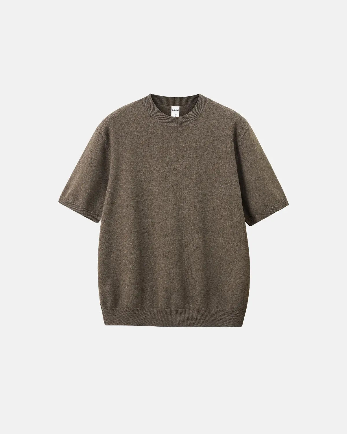 Knitwear Short-sleeved Crewneck Sweater | Inflation Streetwear