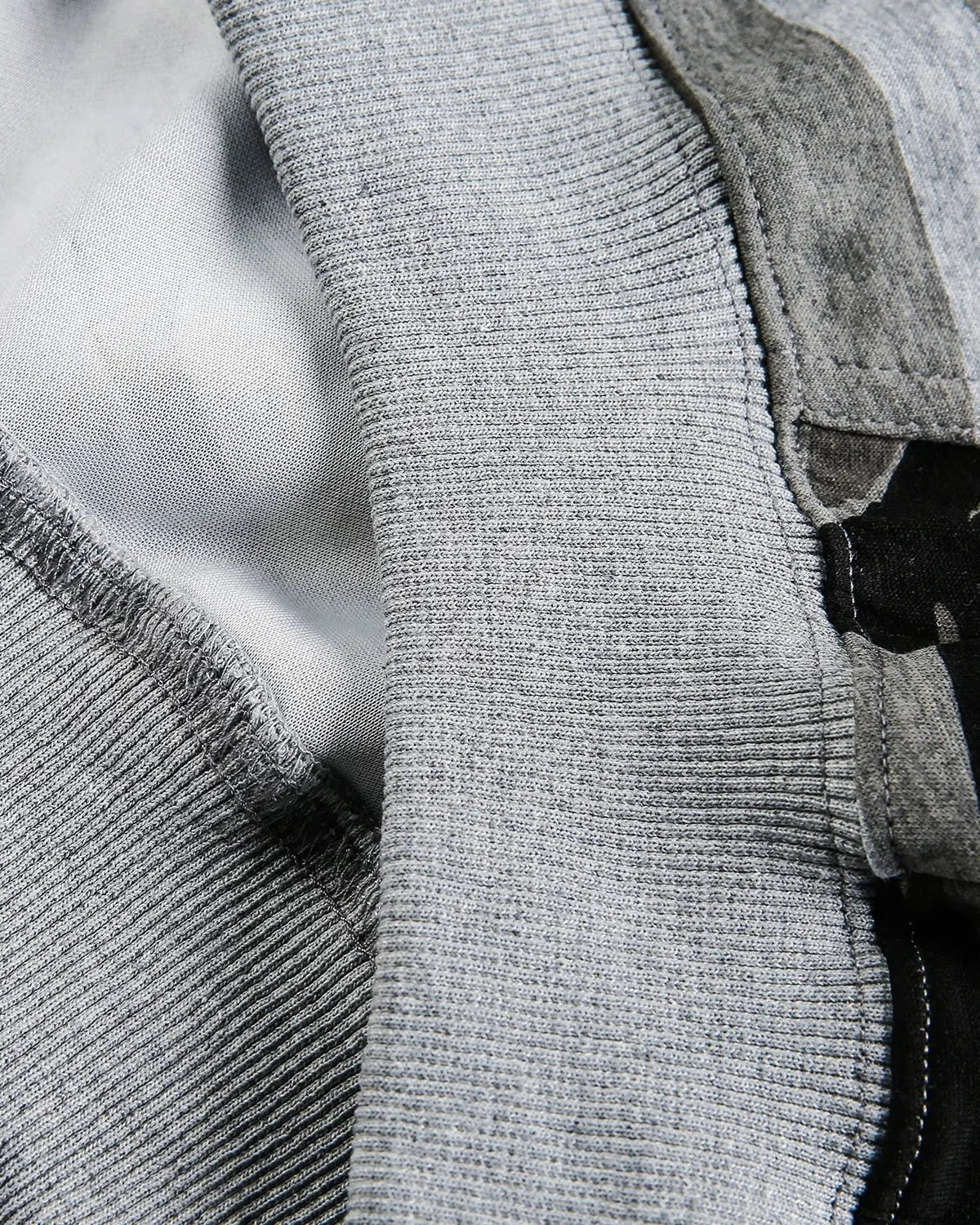 Cropped Camouflage Zip Up Hoodie | Inflation Streetwear