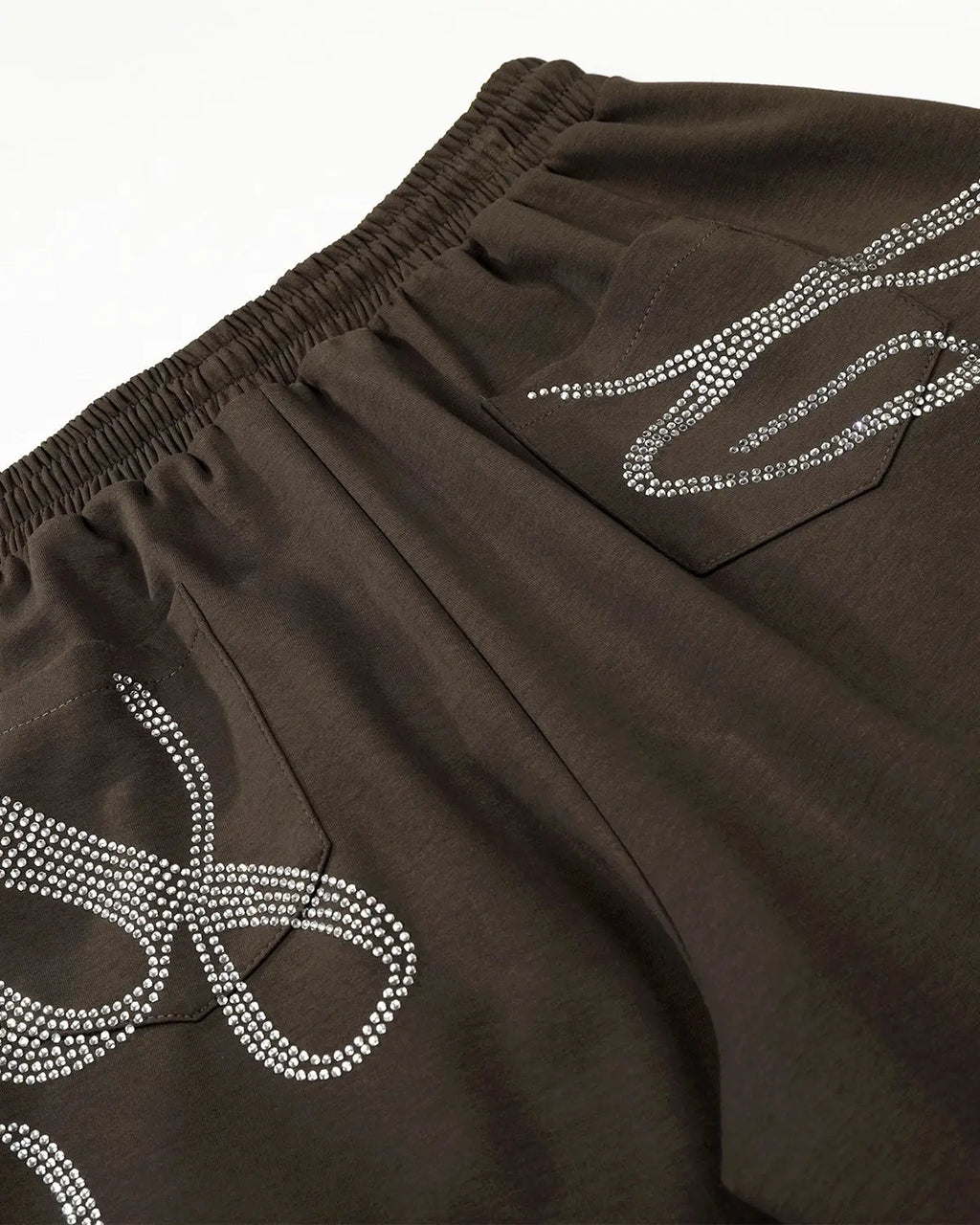 Rhinestone Baggy Joggers | Inflation Streetwear