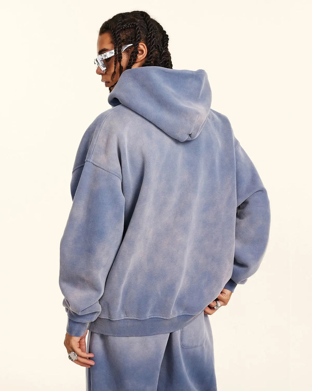 Acid Washed Zip Up Hoodies | Inflation Streetwear