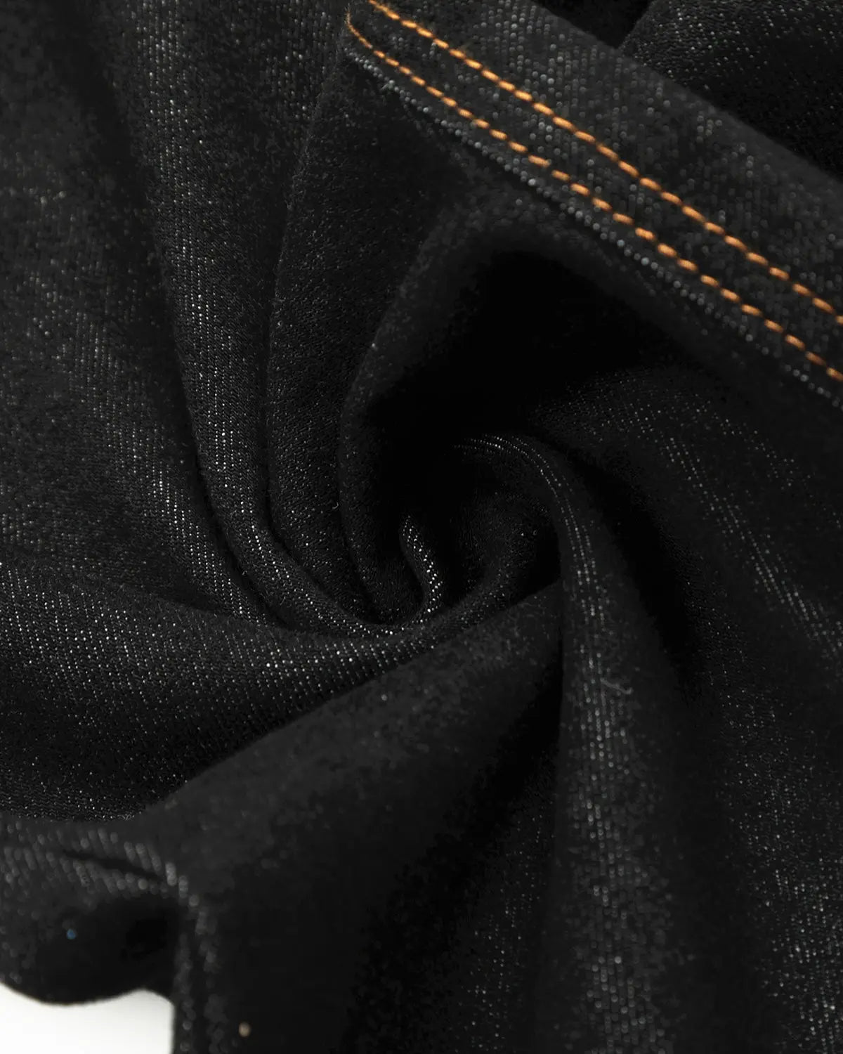 Contrast Stitch Raw Baggy Jeans | Inflation Streetwear