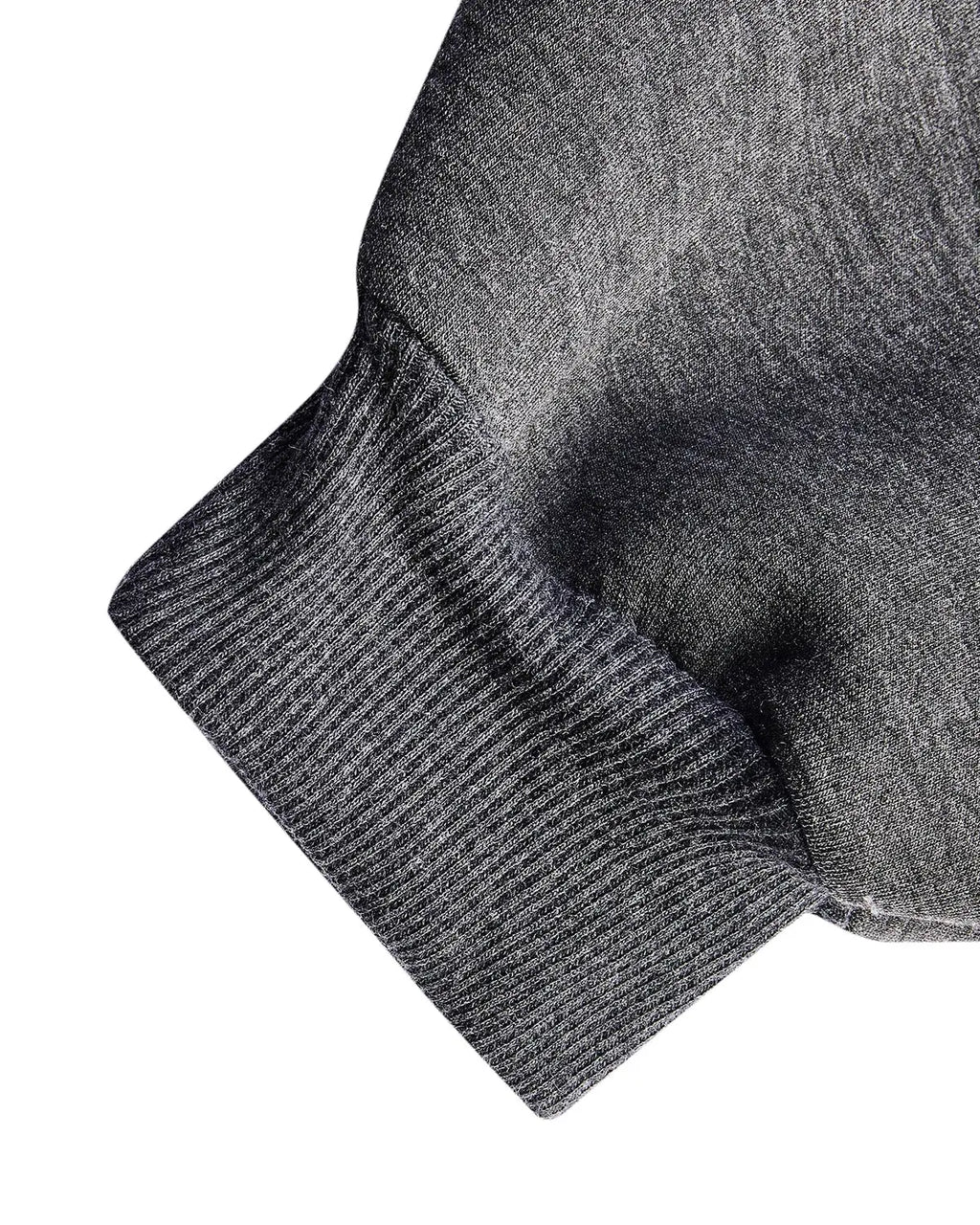 INFLATION Grey Boxy Zip Up Hoodies