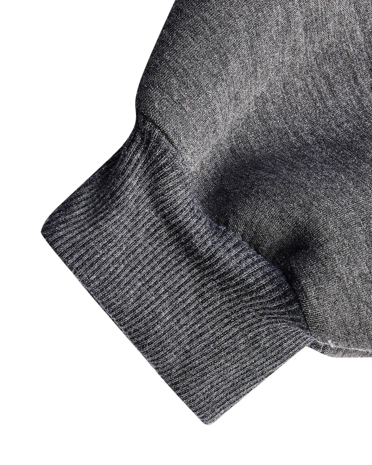 INFLATION Grey Boxy Zip Up Hoodies