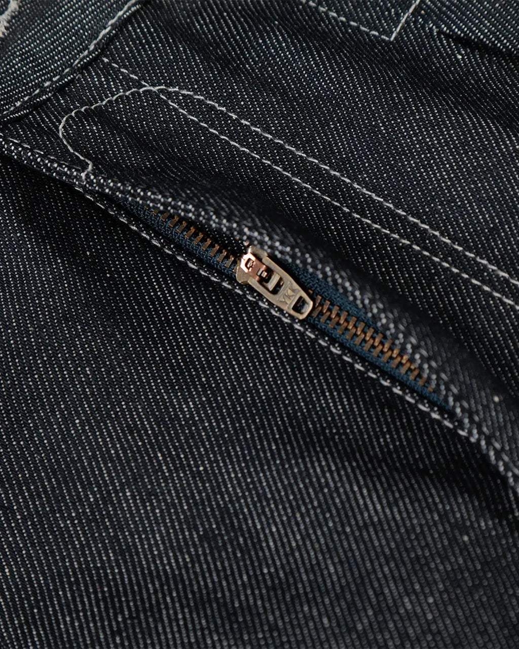 Contrast Stitching Raw Baggy Jeans | Inflation Streetwear