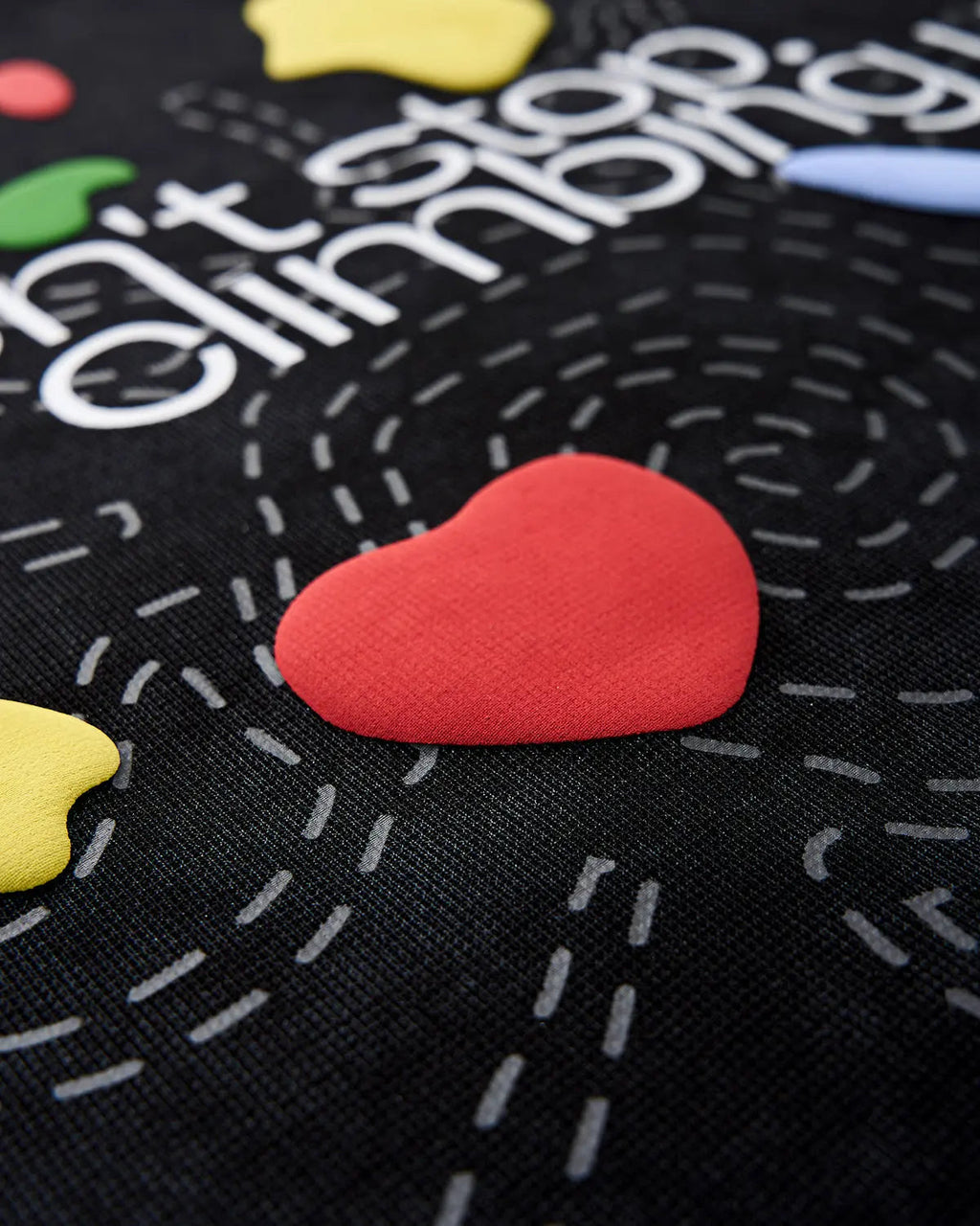 Climbing Graphic Puff Print T-Shirt | Inflation Streetwear