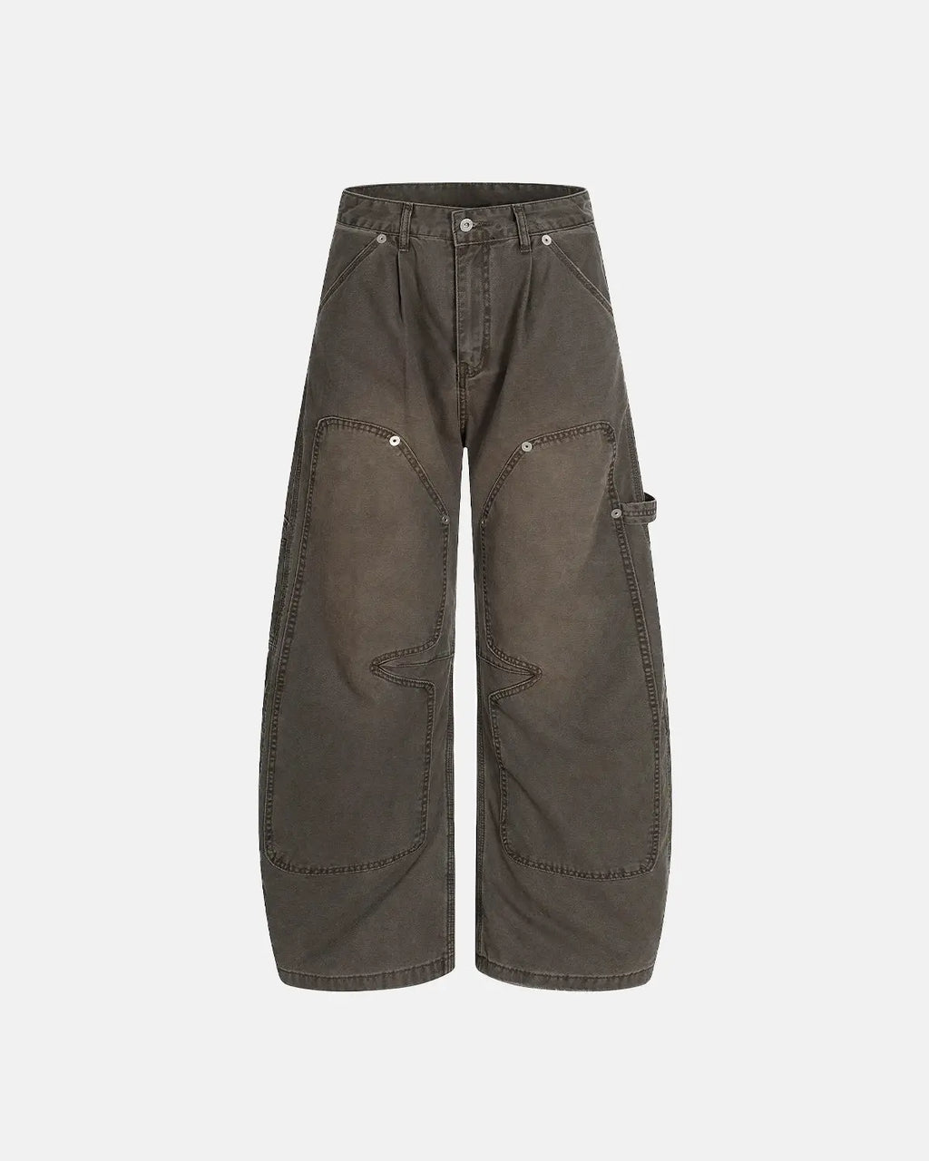 Washed Barrel Cargo Pants | Inflation Streetwear