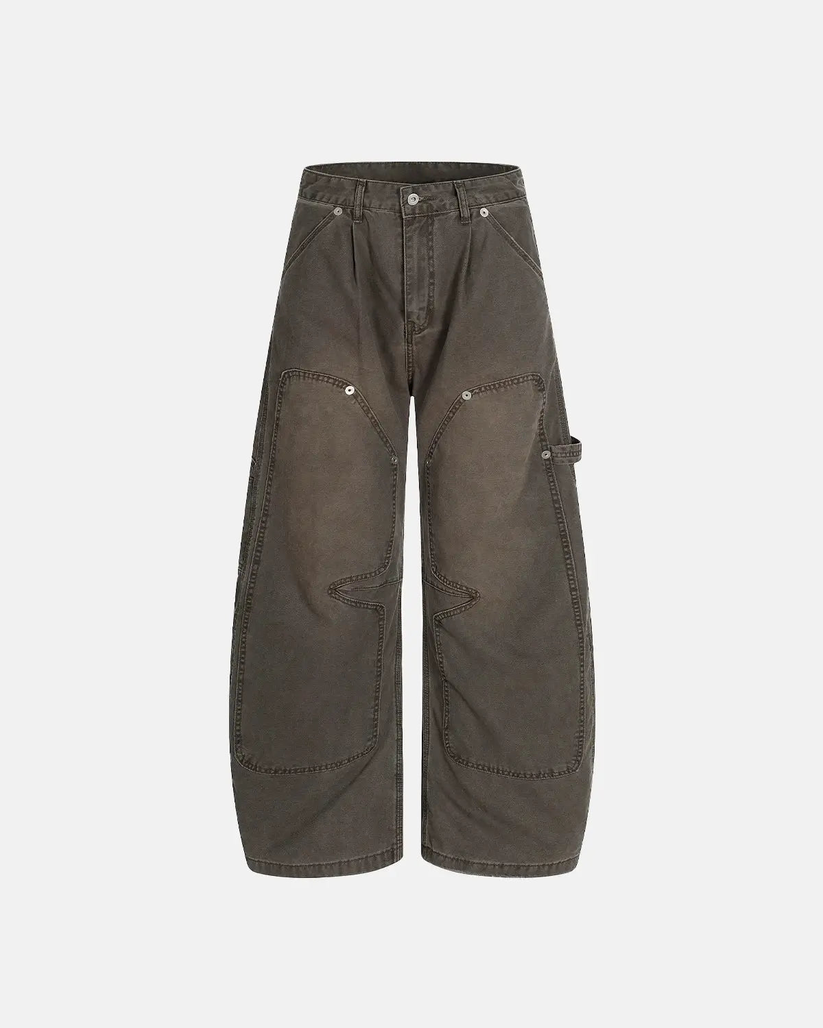 Washed Barrel Cargo Pants | Inflation Streetwear