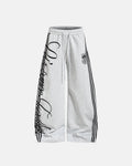 Script Stripe Baggy Sweatpants| Inflation Streetwear