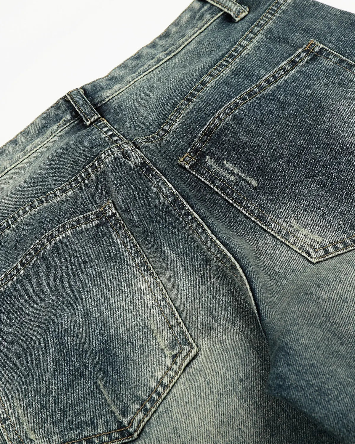 Acid Washed Ripped Baggy Barrel Jeans | Inflation Streetwear