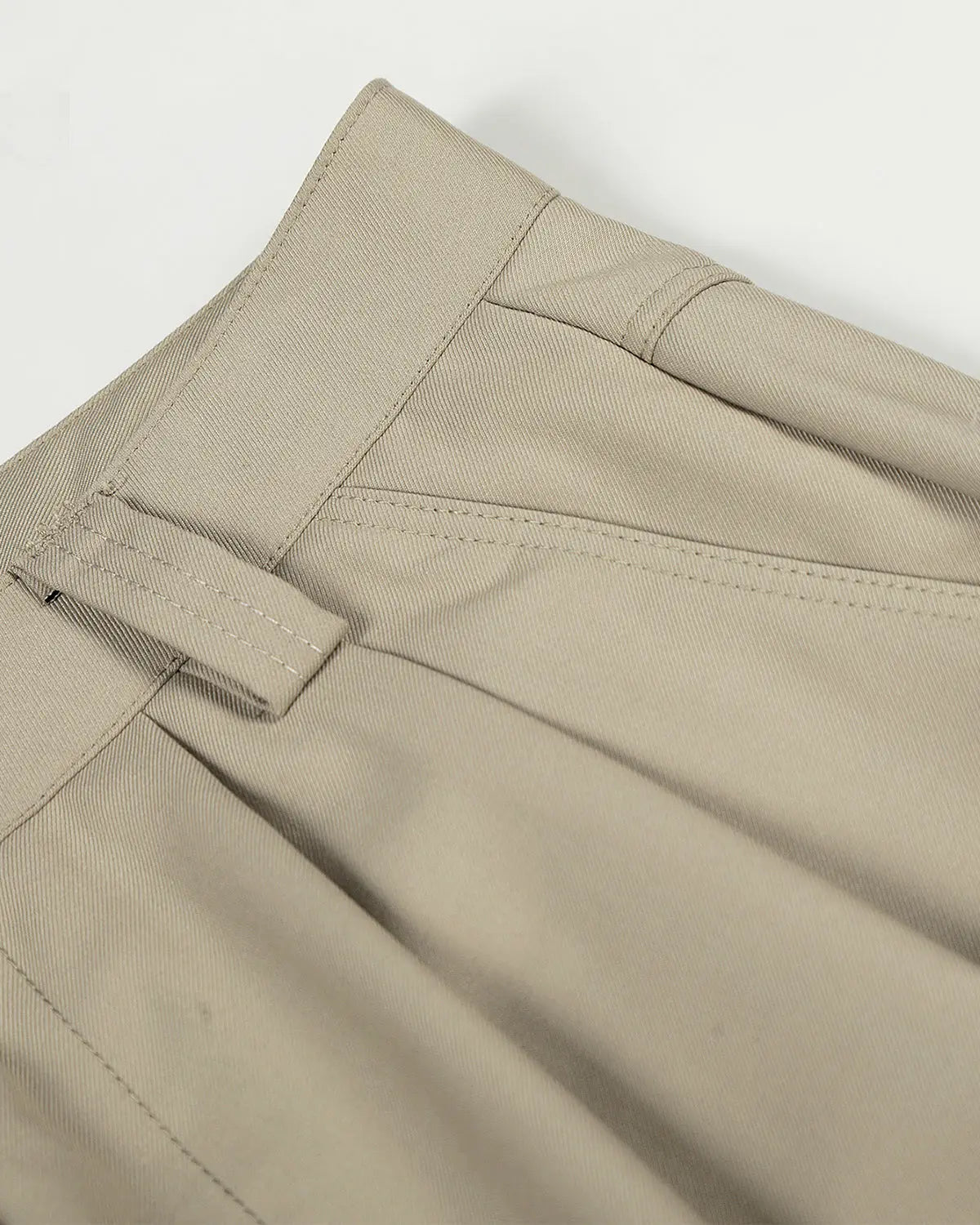 Rope Belt Wide Leg Tailored Pants | Inflation Streetwear