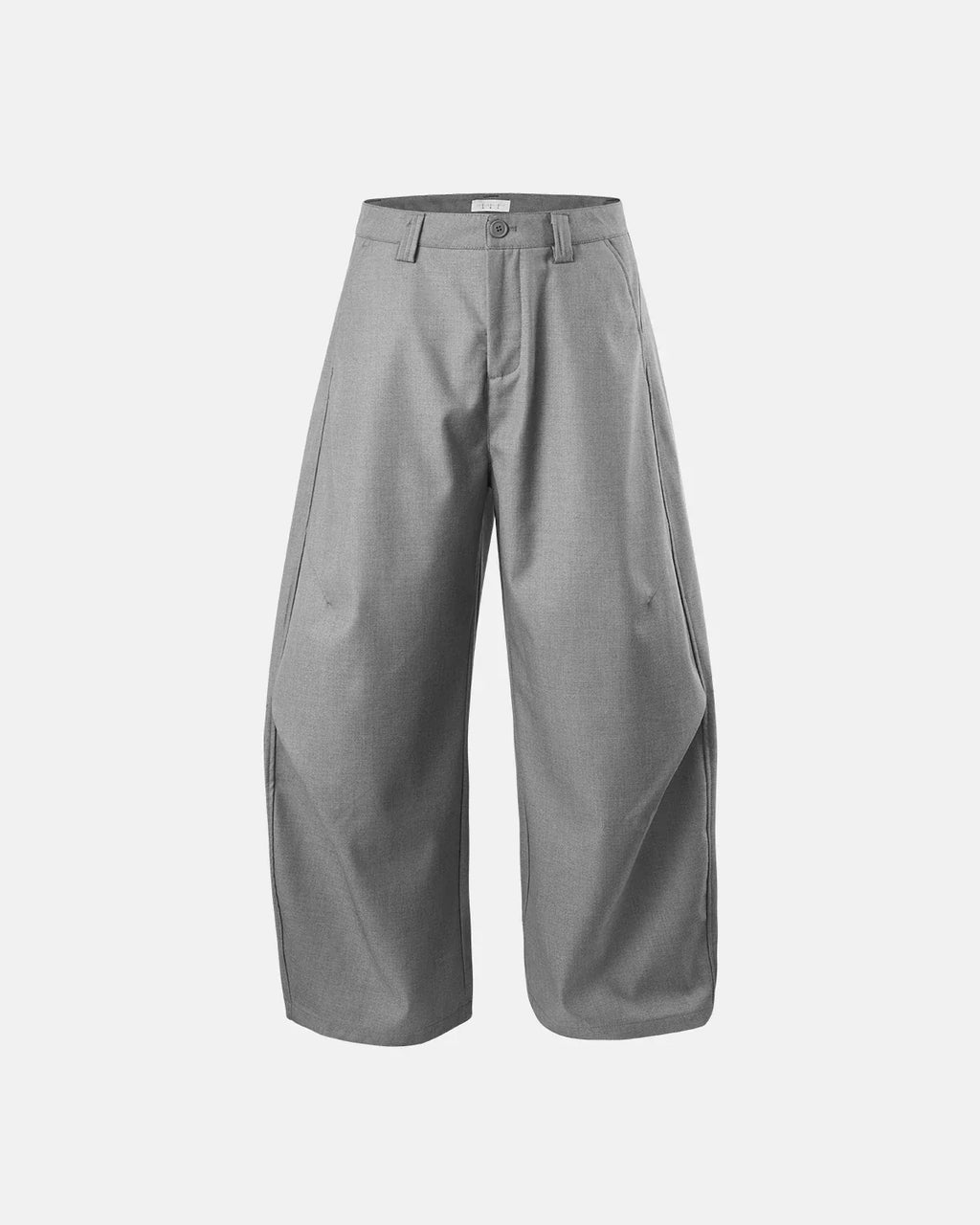 Pleated Barrel Tailored Pants | Inflation Streetwear