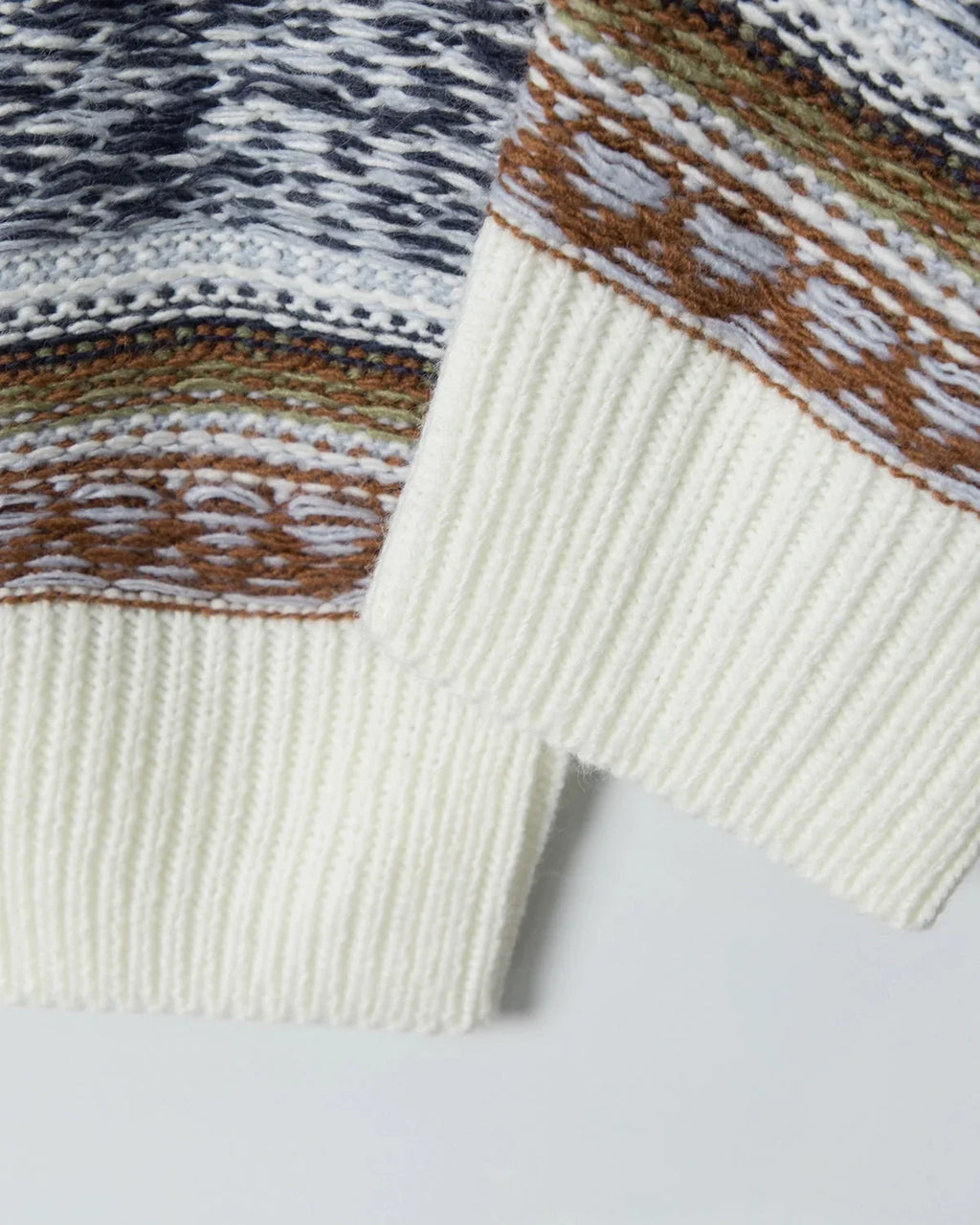 Round Neck Stripe  Jacquard Pullovers | Inflation Streetwear