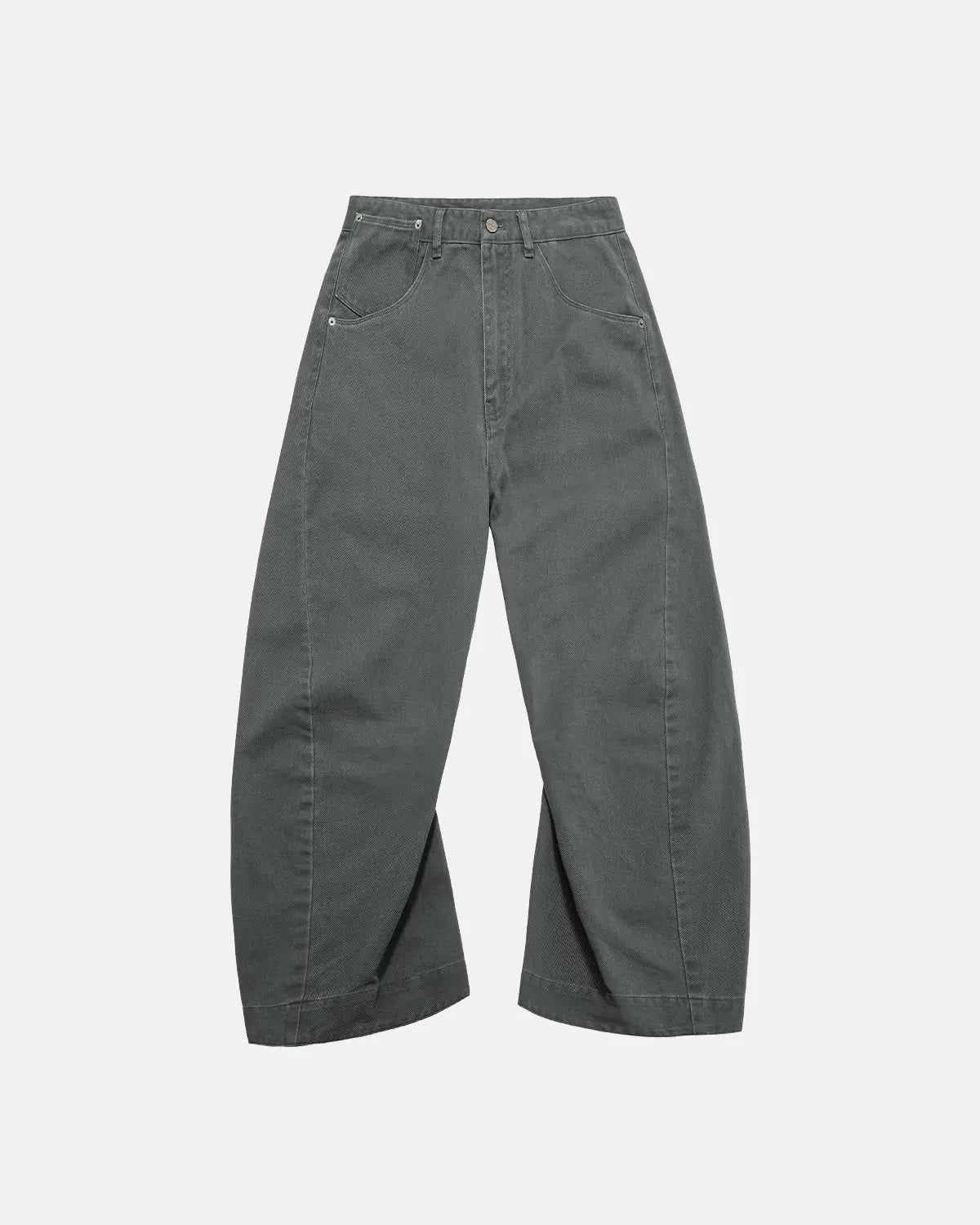 Stitching Flare Baggy Jeans | Inflation Streetwear