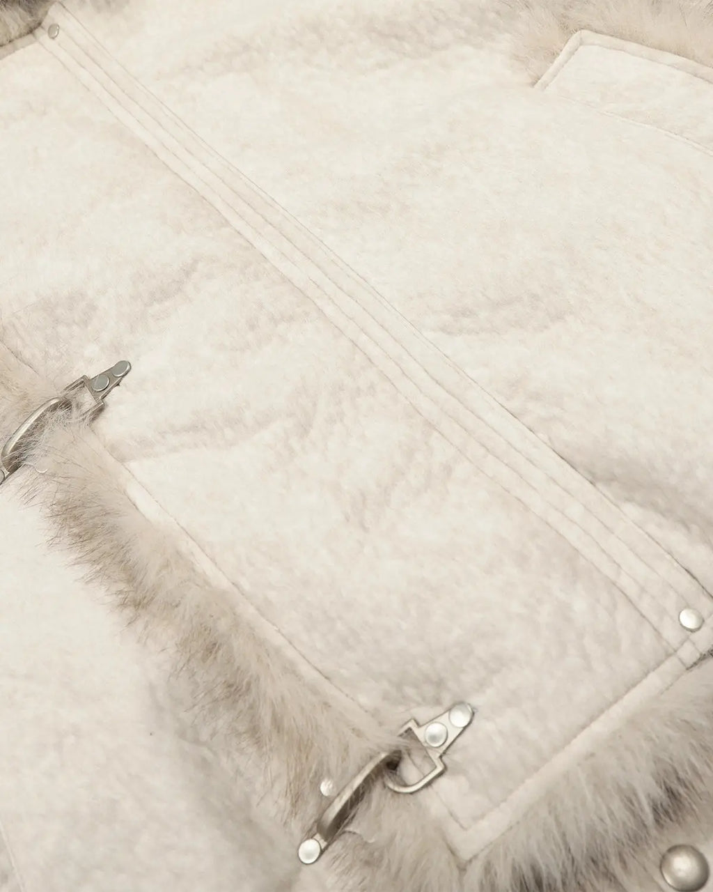 Slanted Clasp Fireman Padded Jacket | Inflation Streetwear
