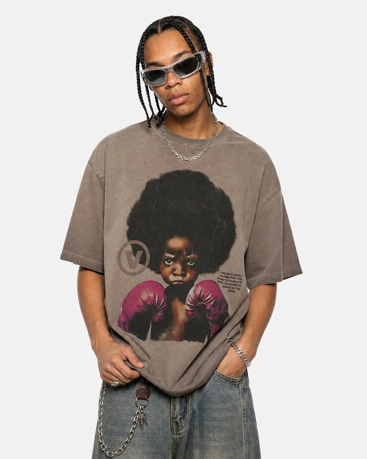 Vintage Graphic Oversize Tee | Inflation Streetwear