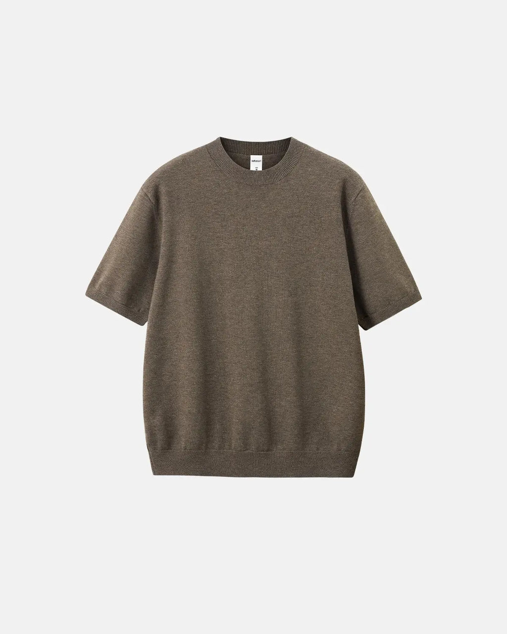 Knitwear Short-sleeved Crewneck Sweater | Inflation Streetwear