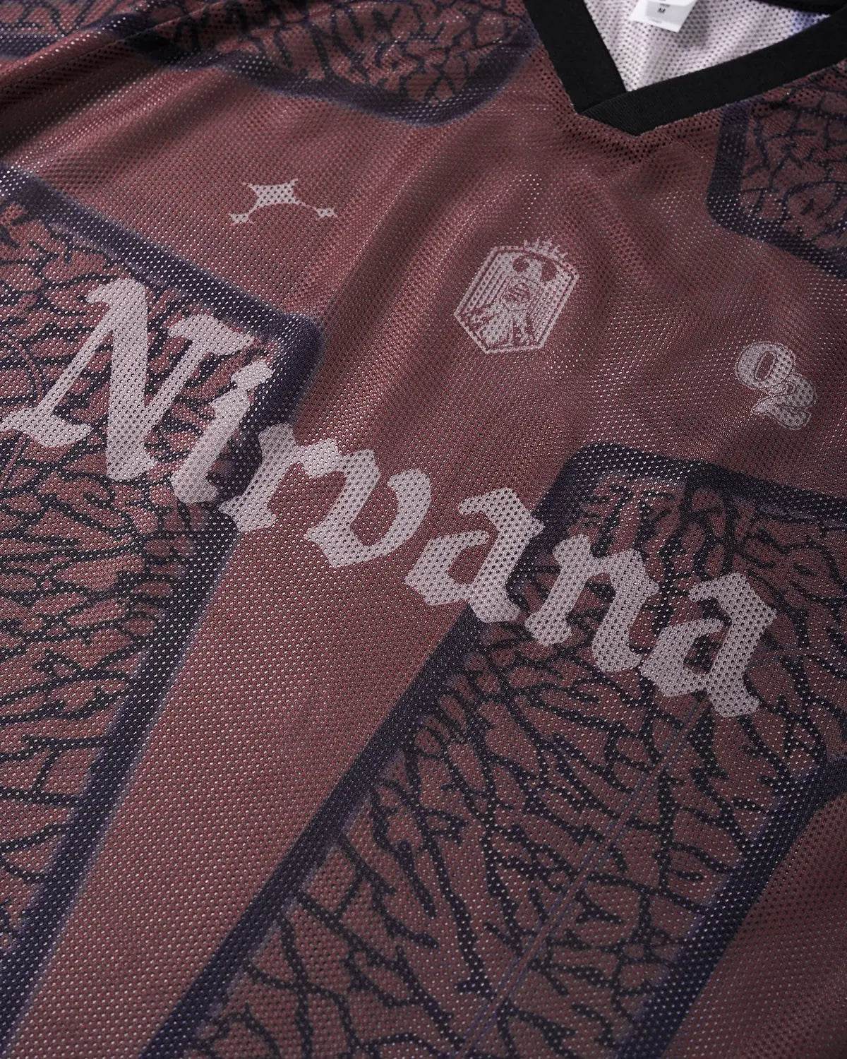 Tribal Pattern Mesh Jersey | Inflation Streetwear