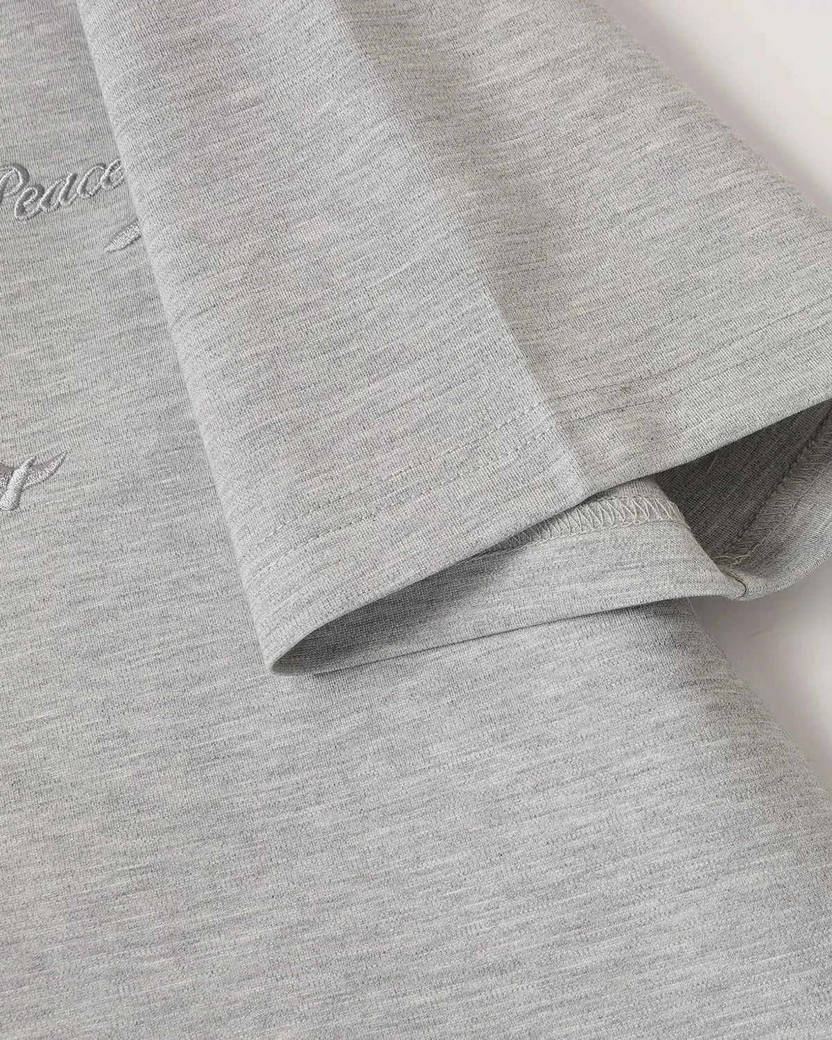 Dove Embroidered Mock Neck T-Shirt | Inflation Streetwear