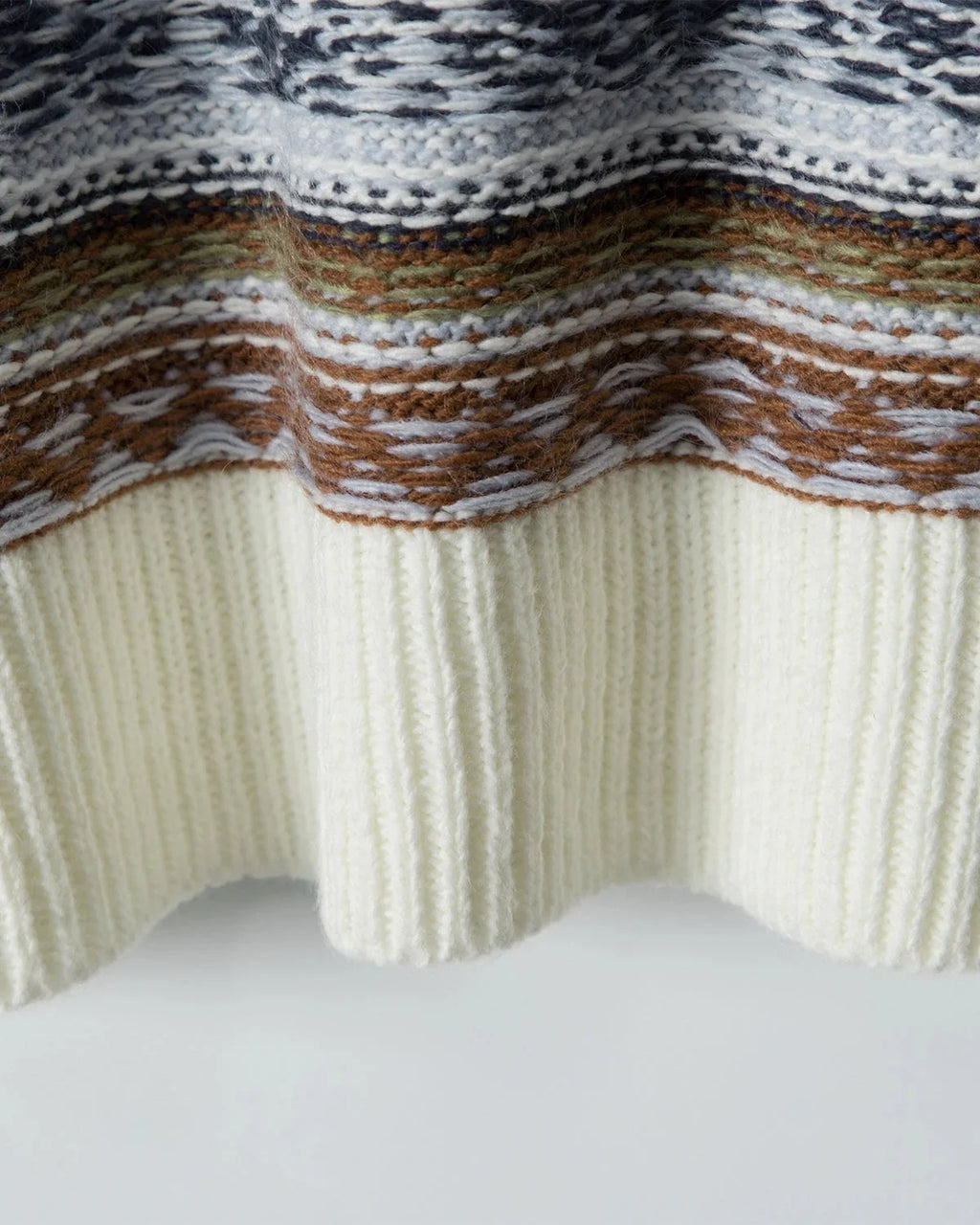 Round Neck Stripe  Jacquard Pullovers | Inflation Streetwear