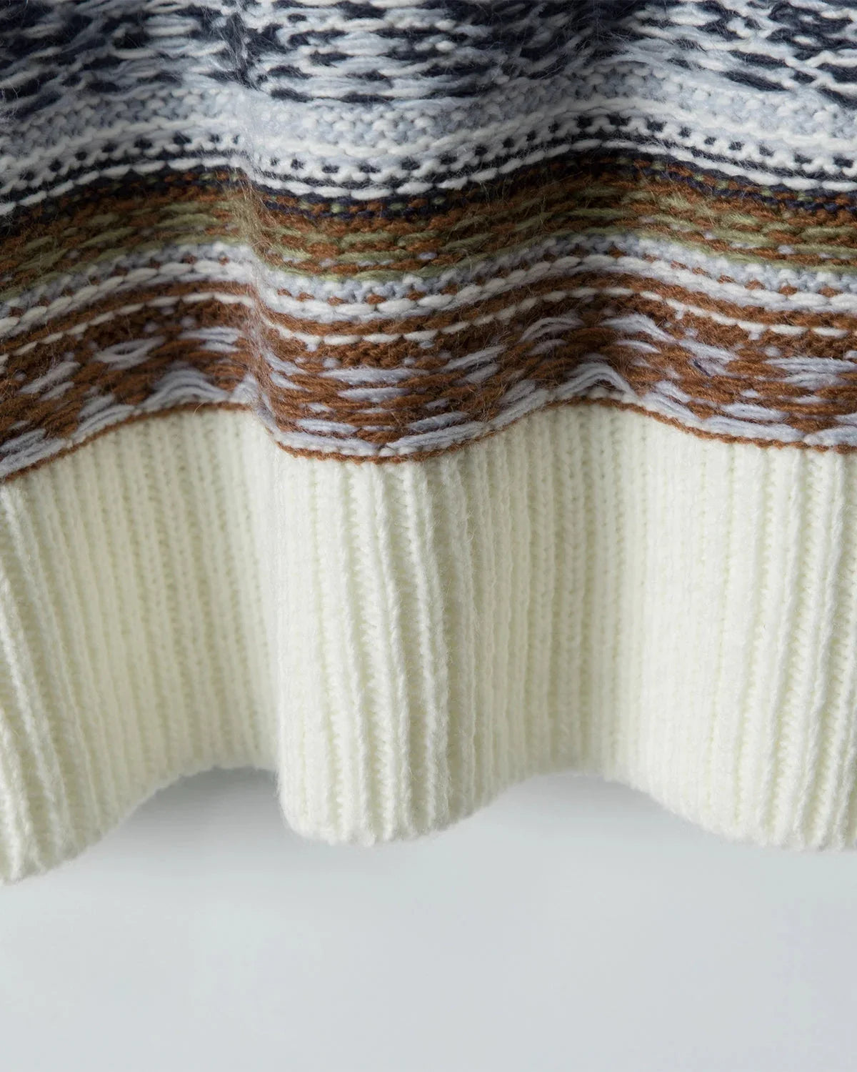 Round Neck Stripe  Jacquard Pullovers | Inflation Streetwear