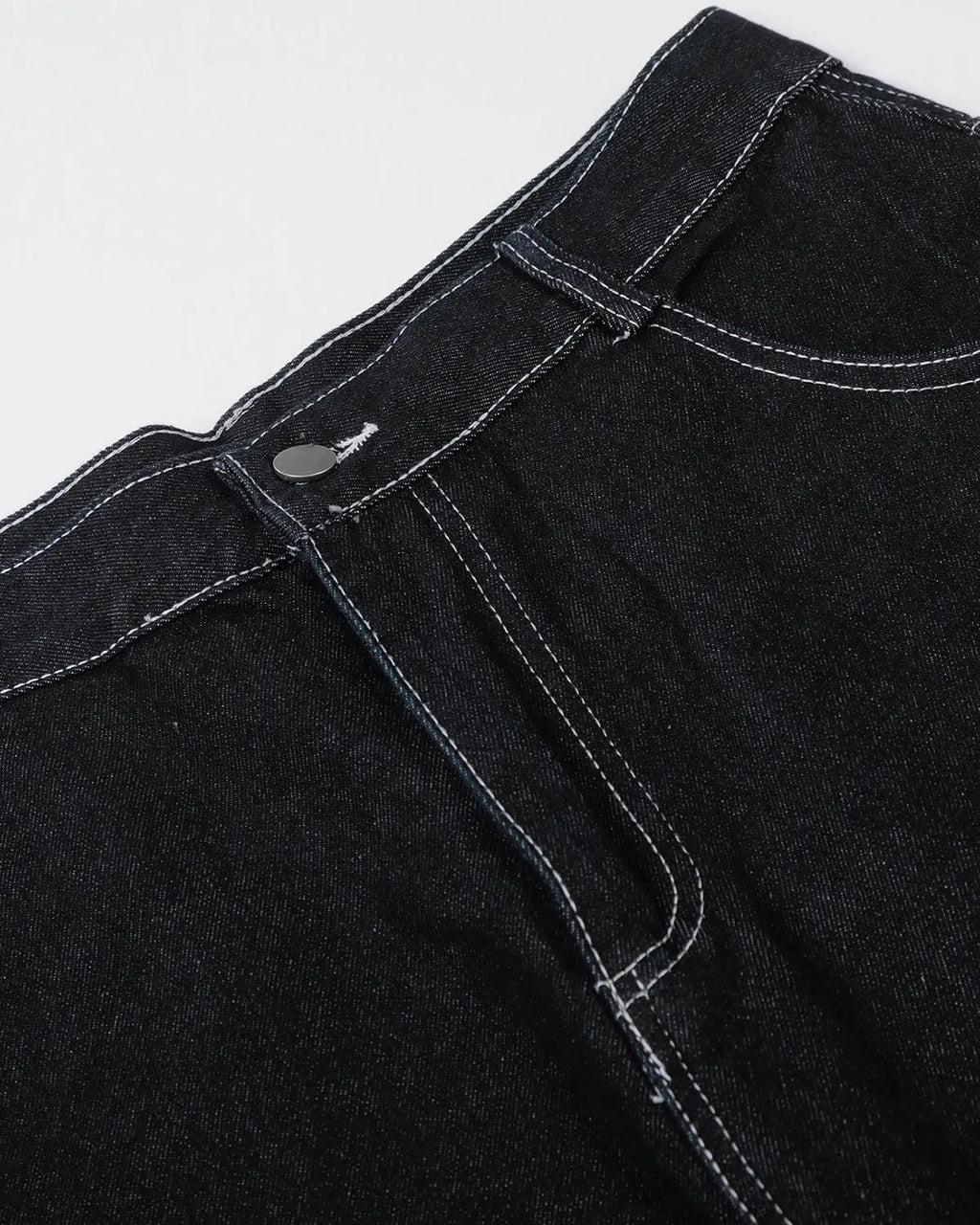 Star Rhinestone Denim Shorts | Inflation Streetwear