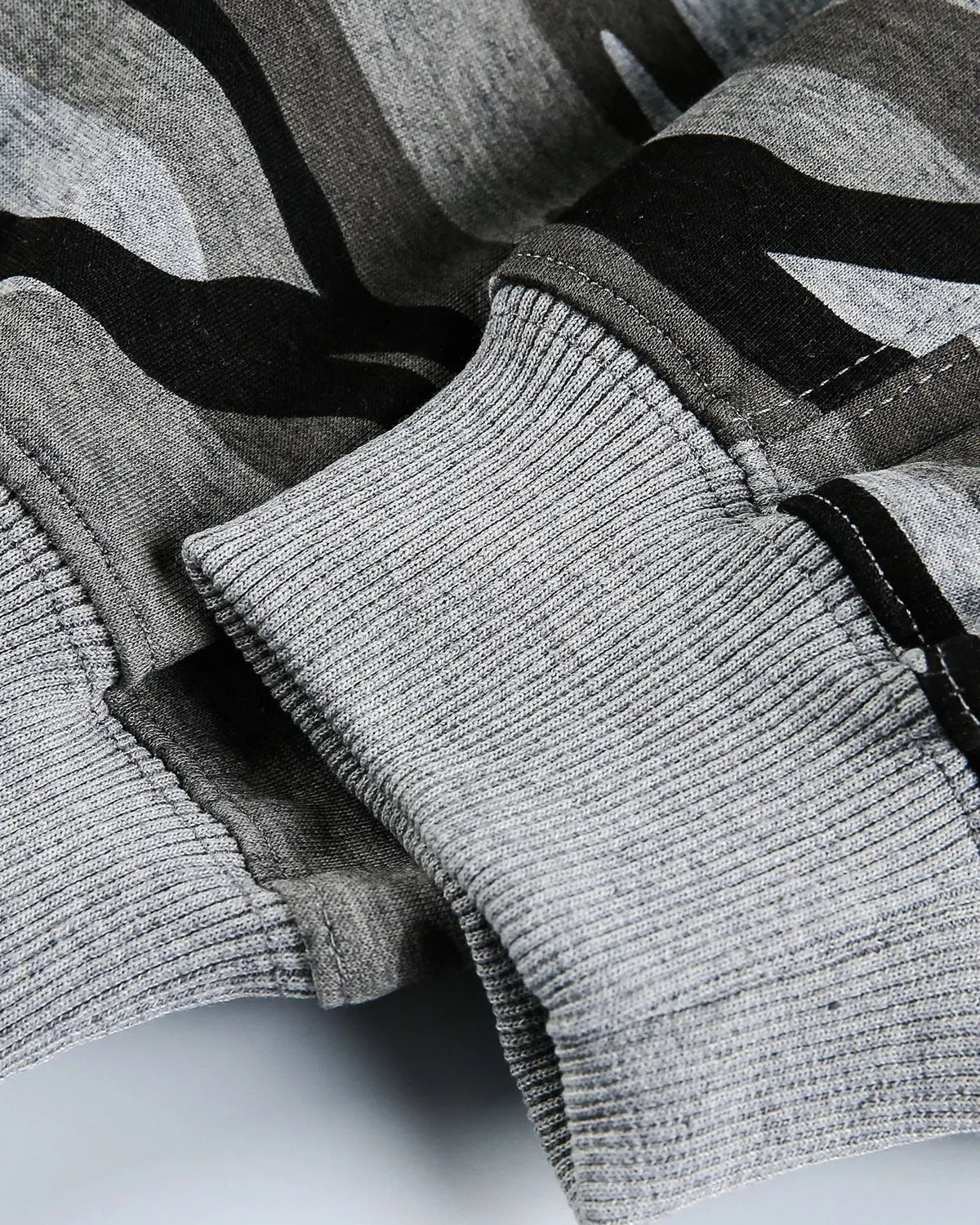 Cropped Camouflage Zip Up Hoodie | Inflation Streetwear