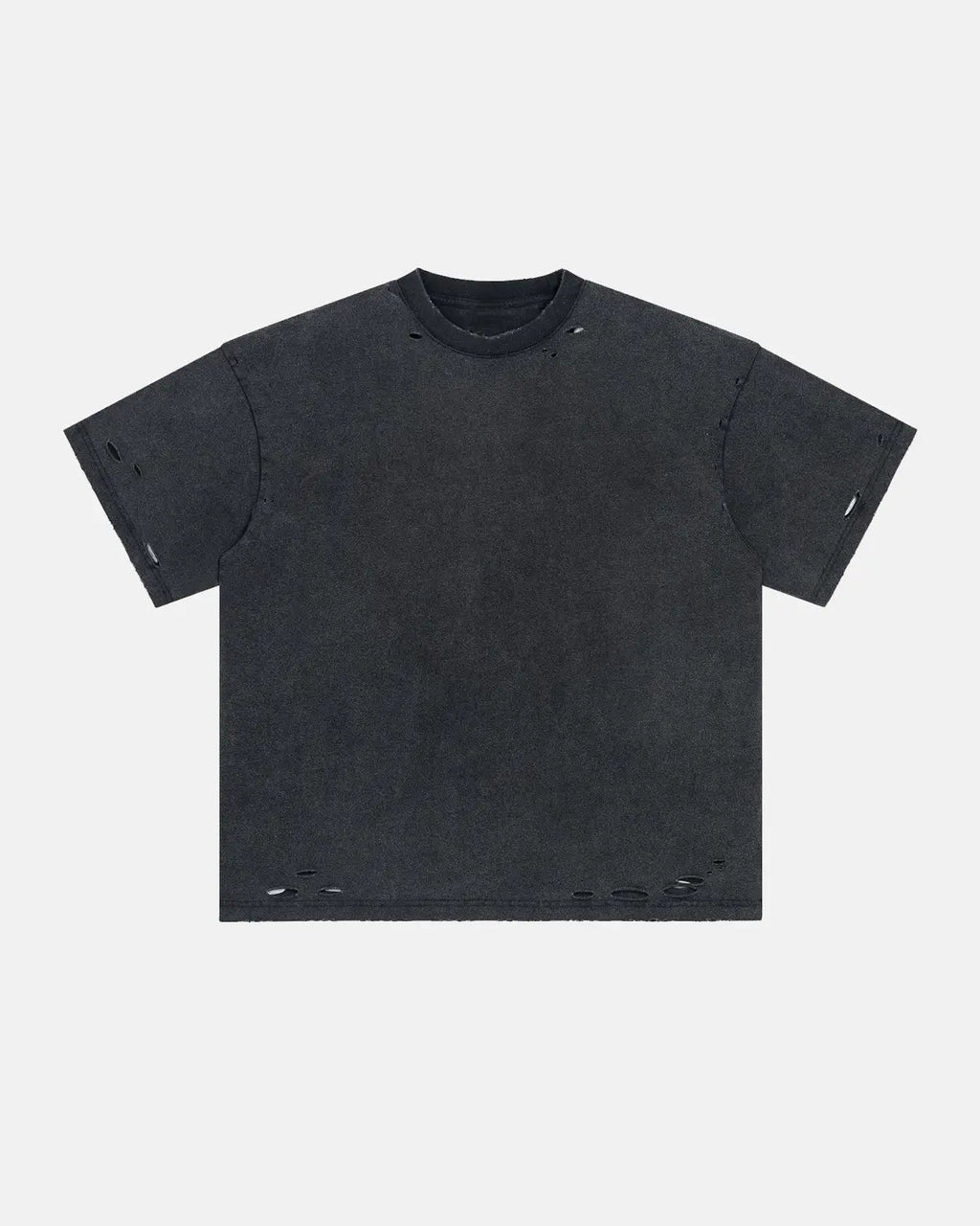 Ripped Distressed Washed Oversized T-Shirt | Inflation Streetwear