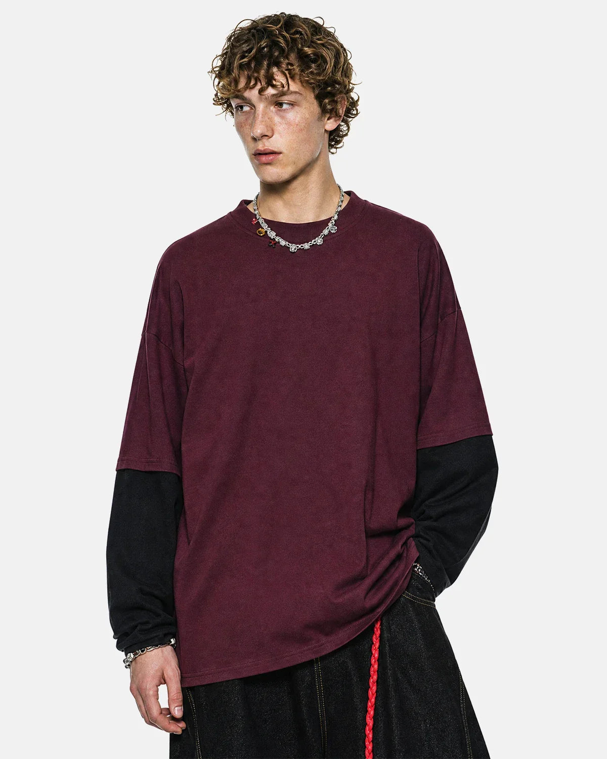 Color Block Long Sleeve Tees | Inflation Streetwear