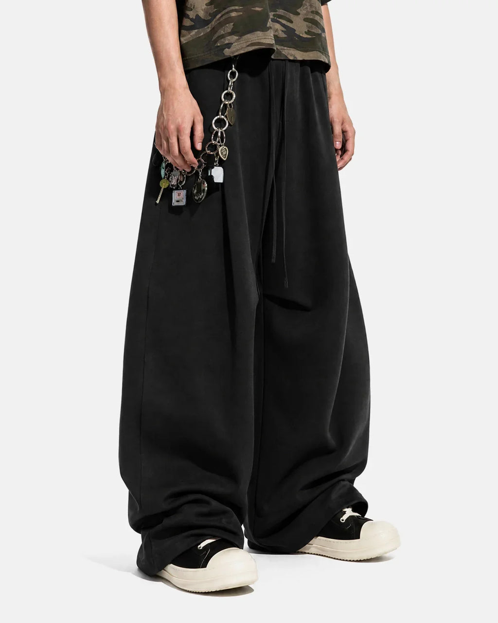 Cotton Linen Wide-leg Pants | Inflation Streetwear