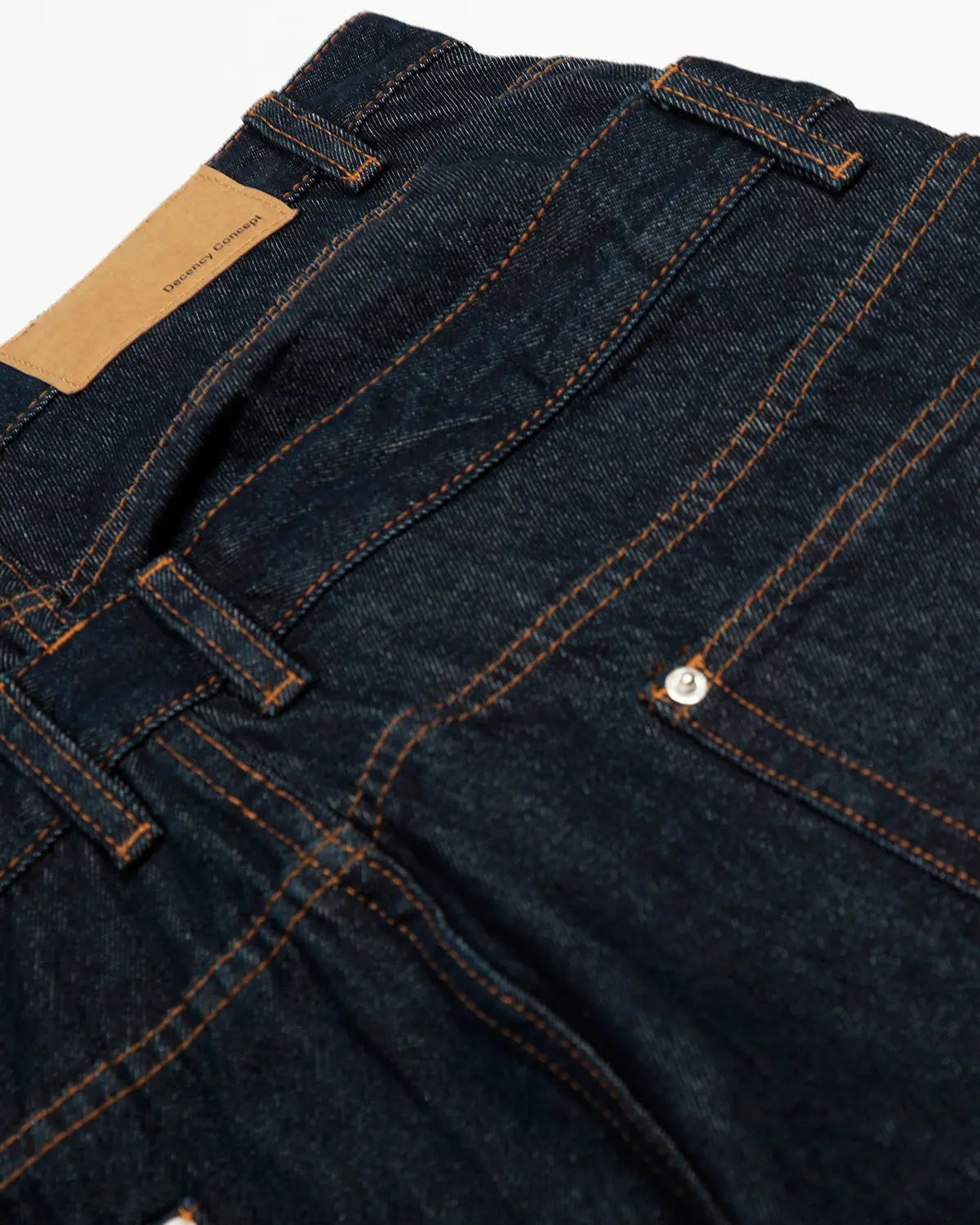 Double Waist Raw Baggy Jeans| Inflation Streetwear