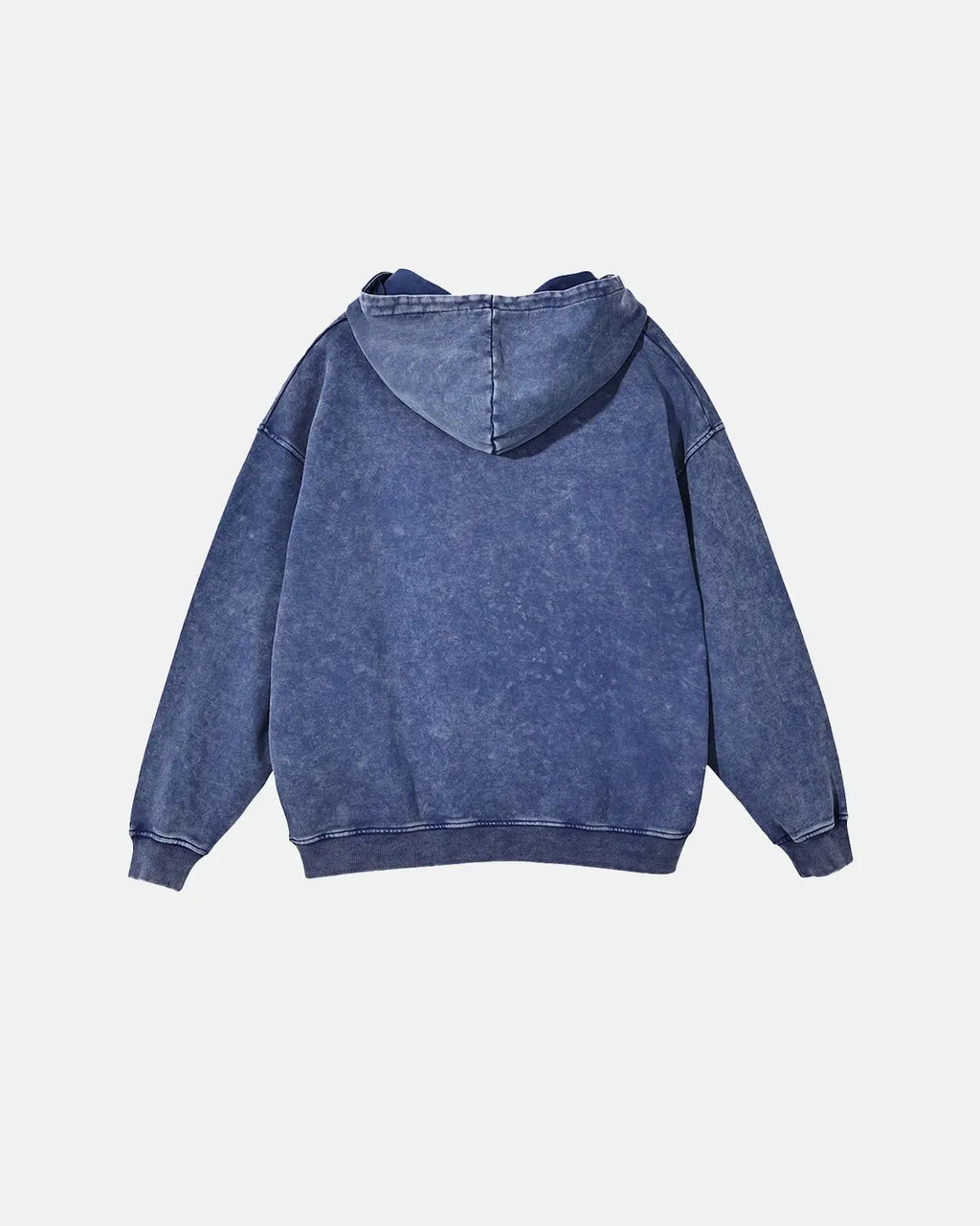 French Terry Washed Distressed Hoodies | Inflation Streetwear