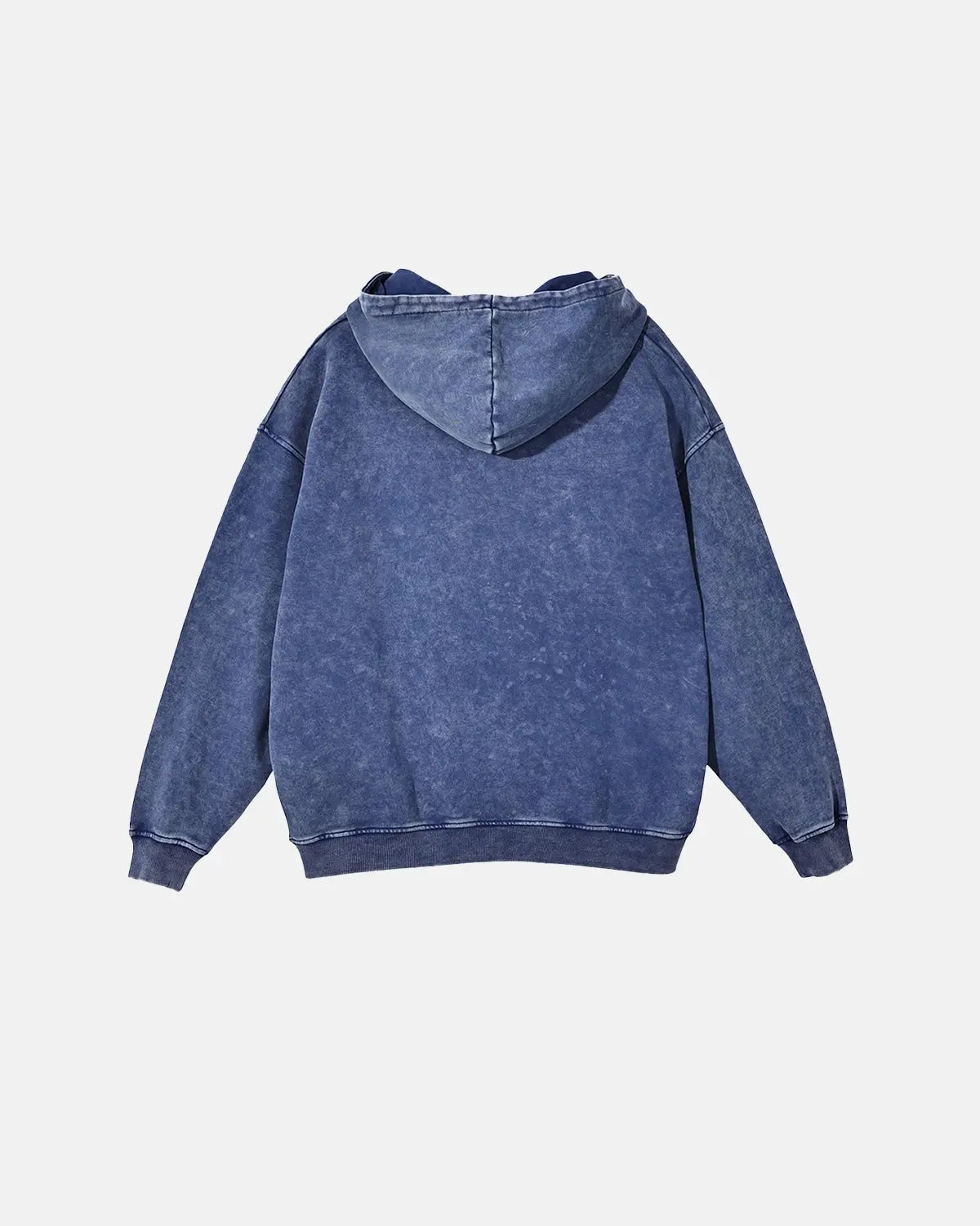 French Terry Washed Distressed Hoodies | Inflation Streetwear