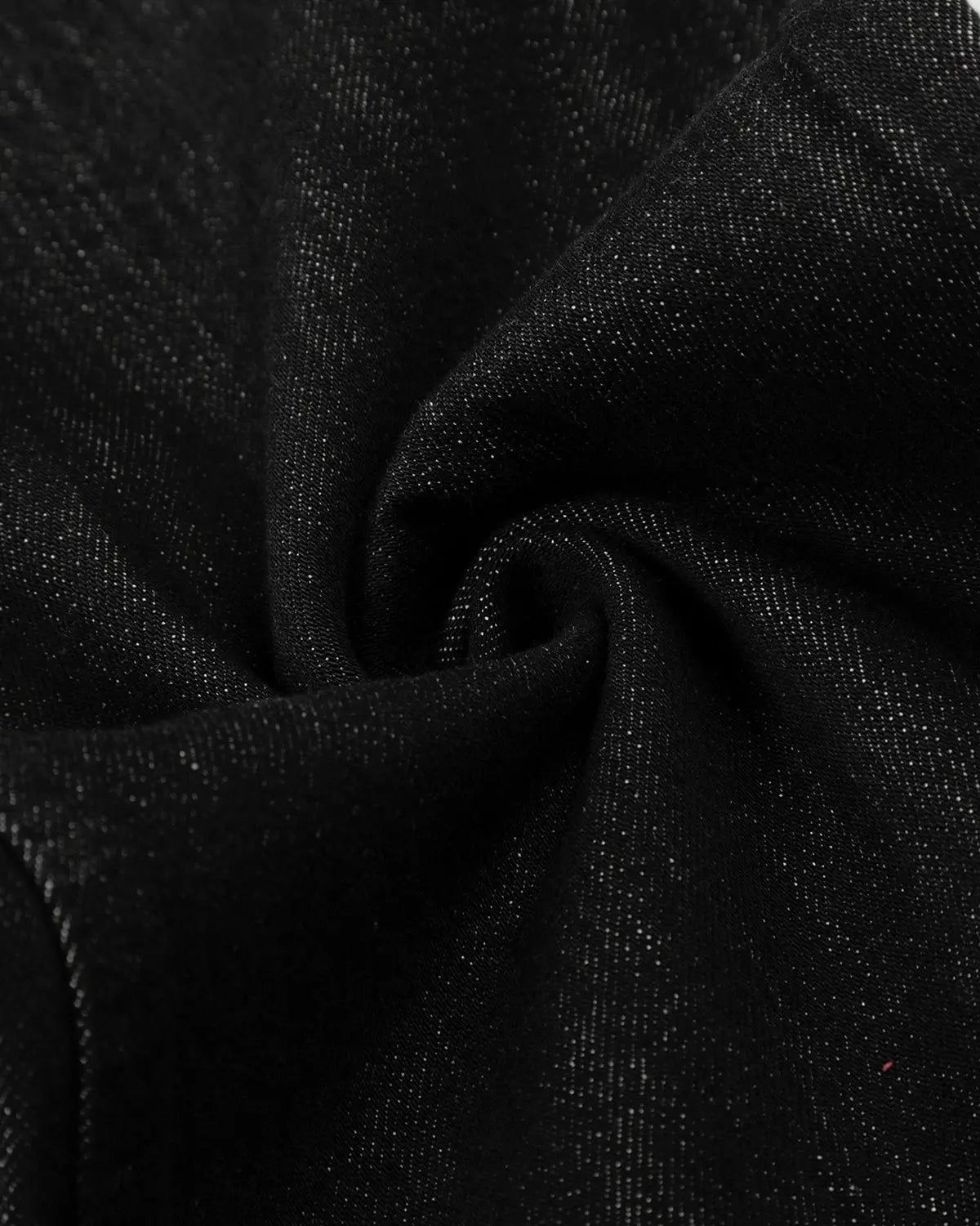 Raw Buttons Up Baggy Jeans | Inflation Streetwear