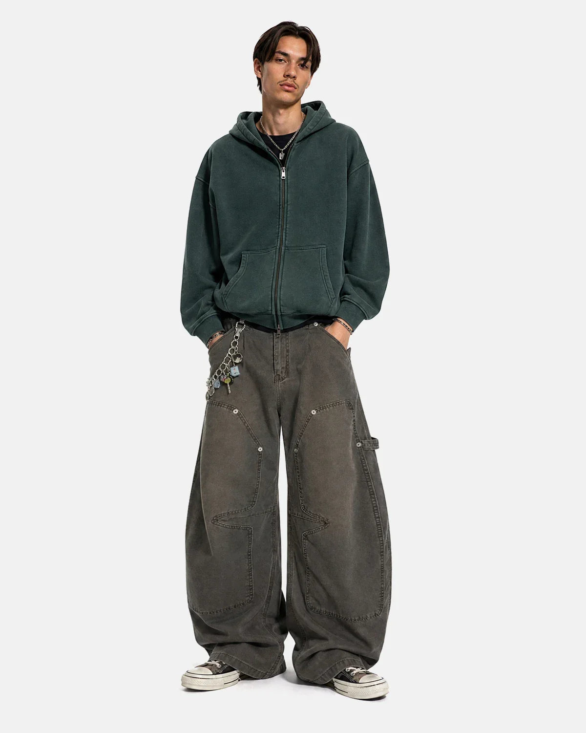 Washed Barrel Cargo Pants | Inflation Streetwear