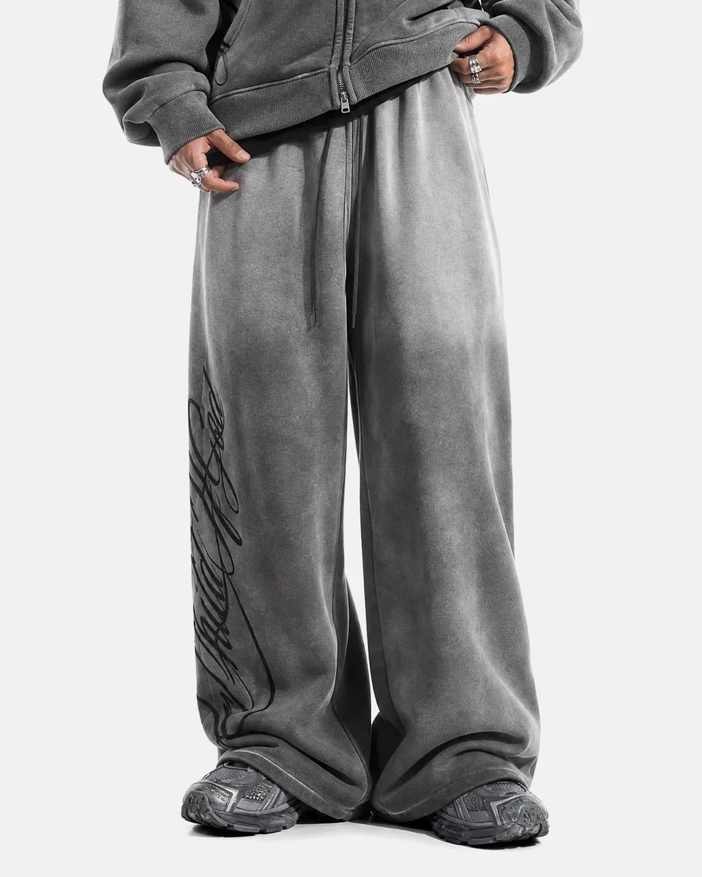 Acid Washed Sweatpants | Inflation Streetwear