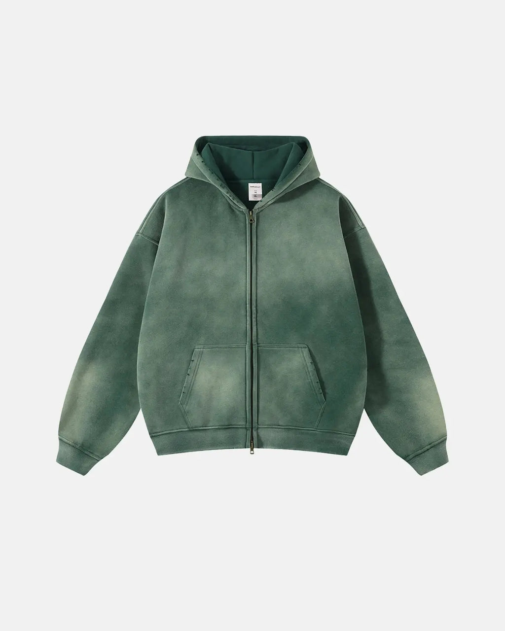 INFLATION Monkey Wash Zip Up Hooded Jacket