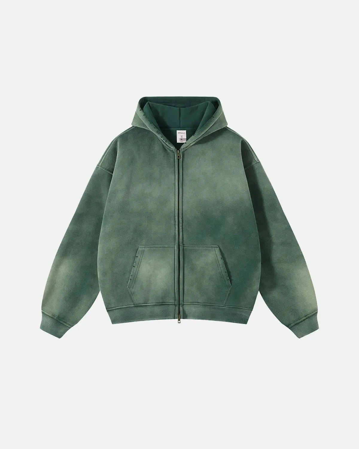 INFLATION Monkey Wash Zip Up Hooded Jacket