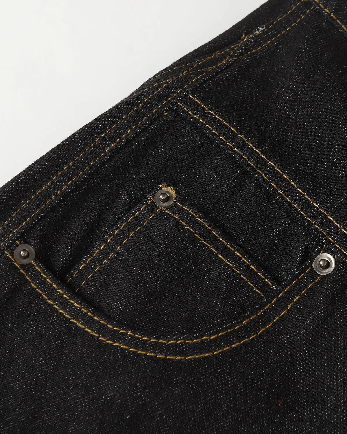 Buttons Up Raw Baggy Jeans | Inflation Streetwear