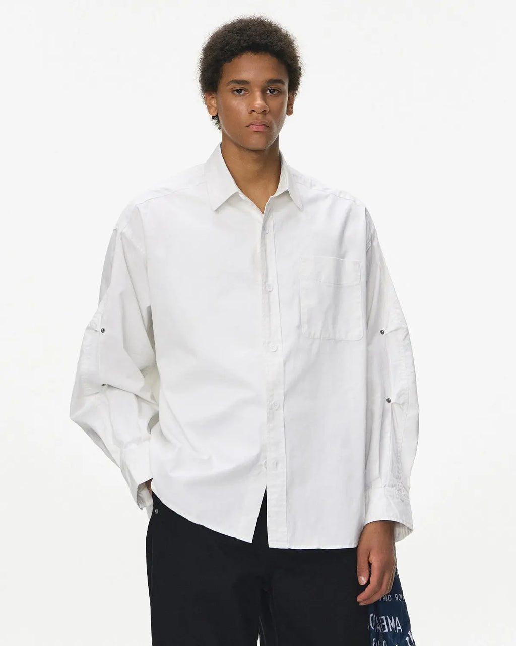 Acid Wash Cargo Shirt Jacket | Inflation Streetwear